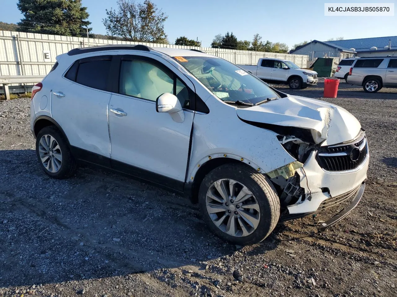 KL4CJASB3JB505870 2018 Buick Encore Preferred