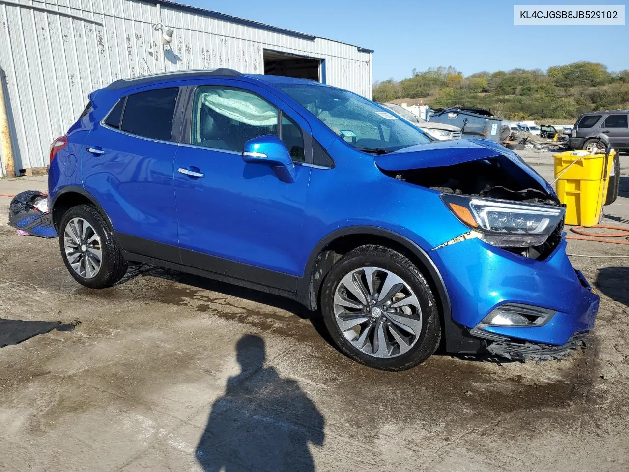 2018 Buick Encore Essence VIN: KL4CJGSB8JB529102 Lot: 76786674