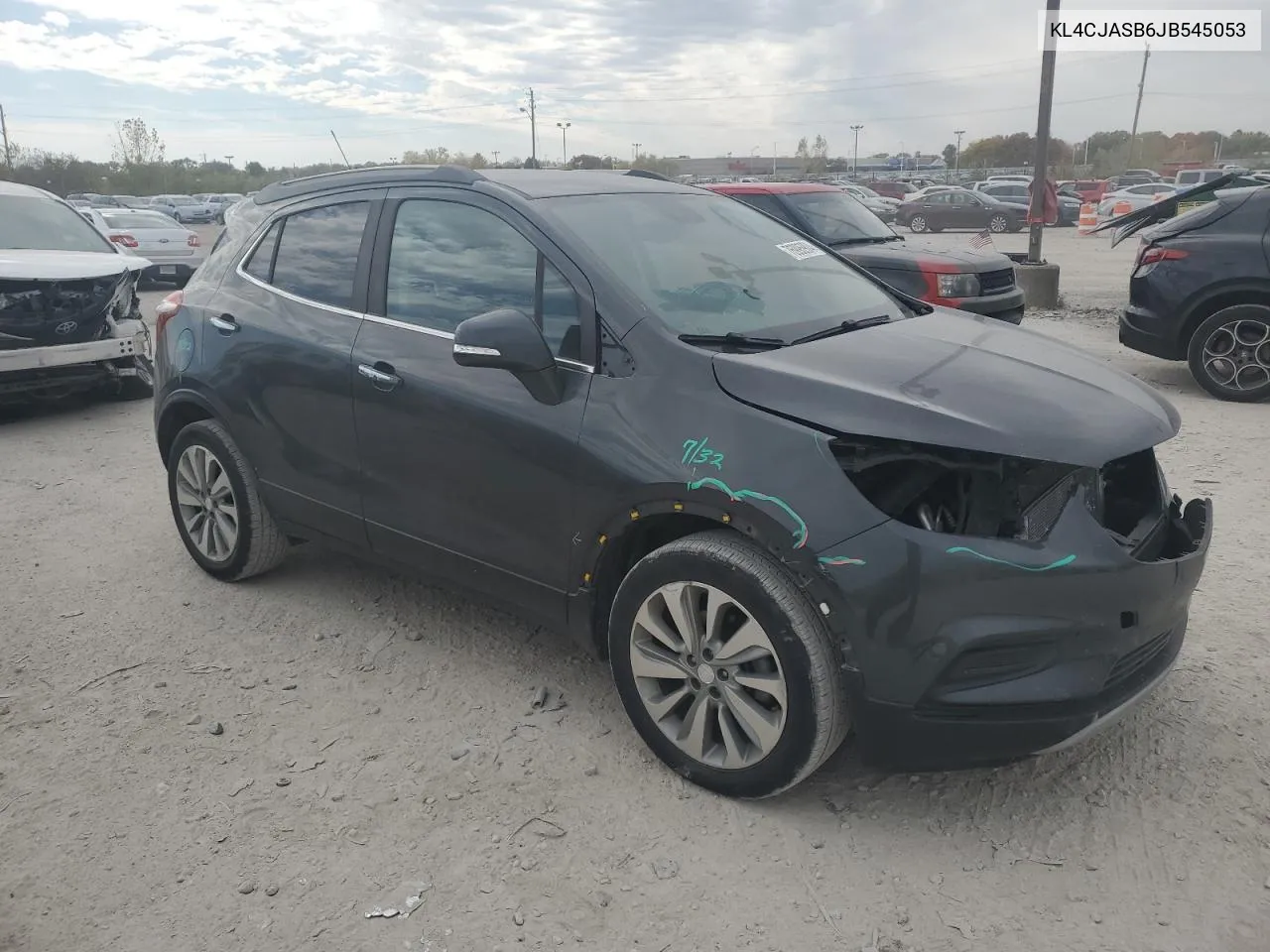 2018 Buick Encore Preferred VIN: KL4CJASB6JB545053 Lot: 76995904