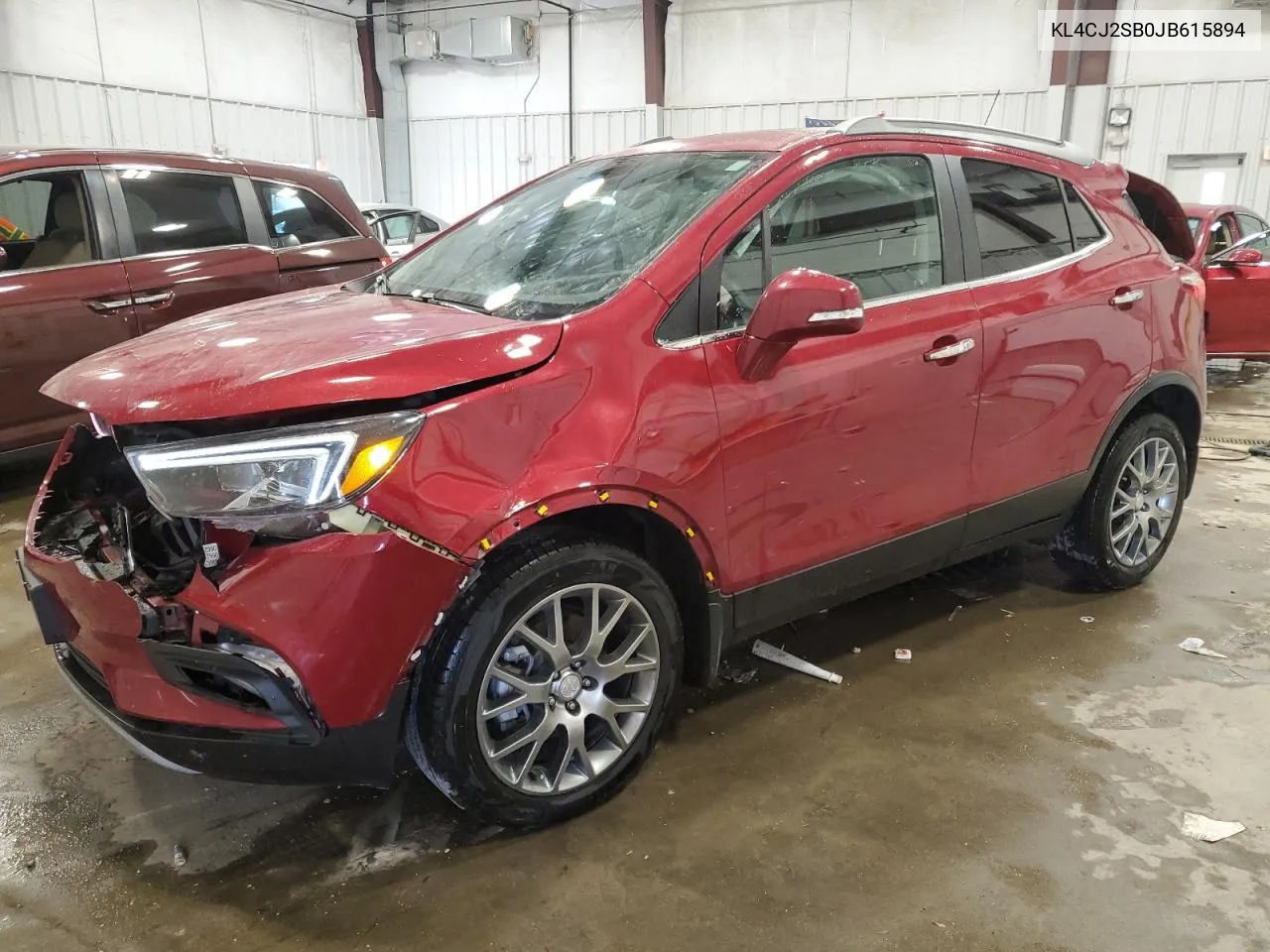 2018 Buick Encore Sport Touring VIN: KL4CJ2SB0JB615894 Lot: 77029134