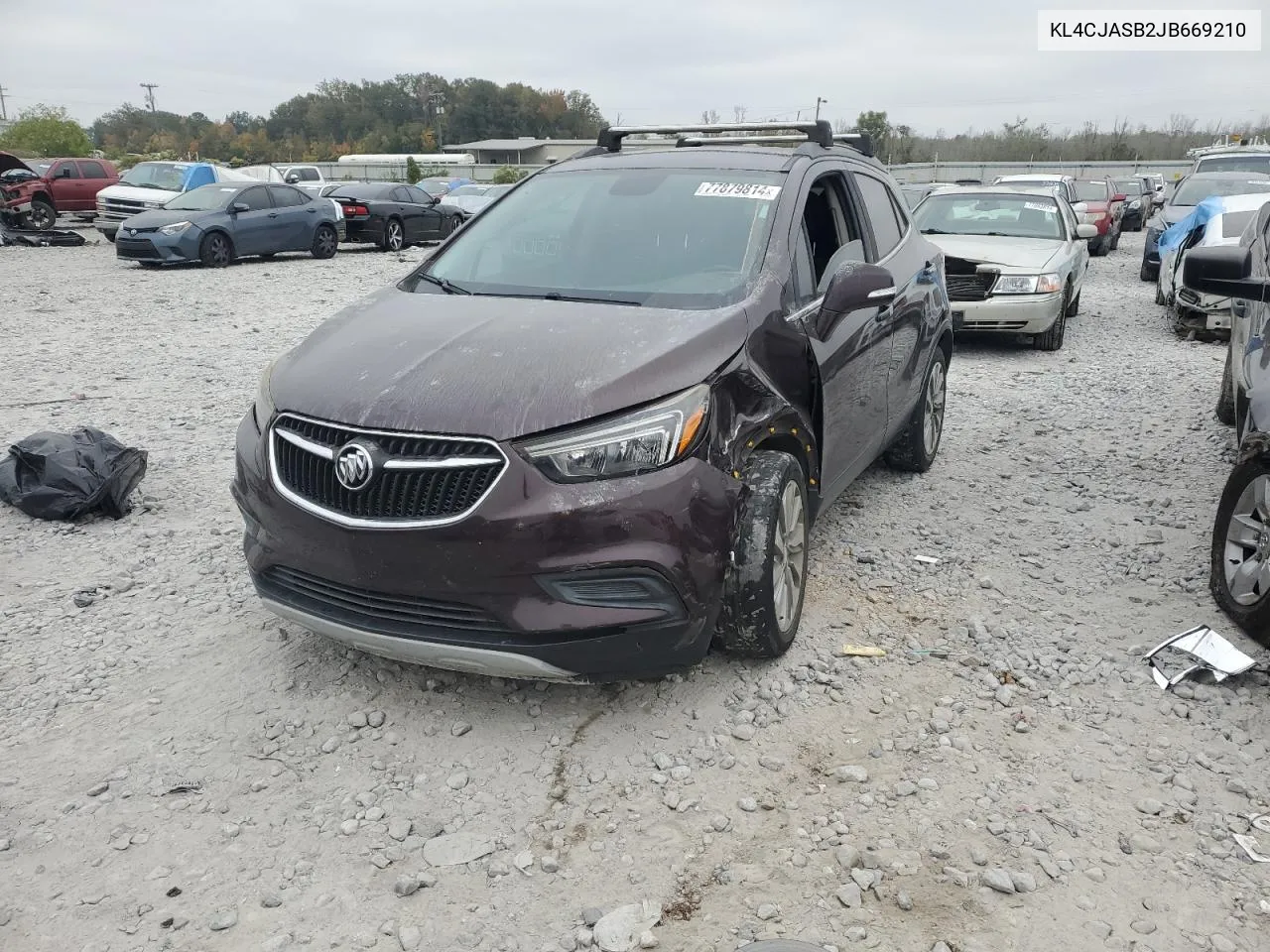 2018 Buick Encore Preferred VIN: KL4CJASB2JB669210 Lot: 77879814