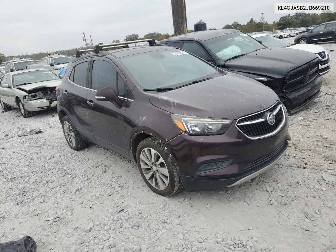 2018 Buick Encore Preferred VIN: KL4CJASB2JB669210 Lot: 77879814