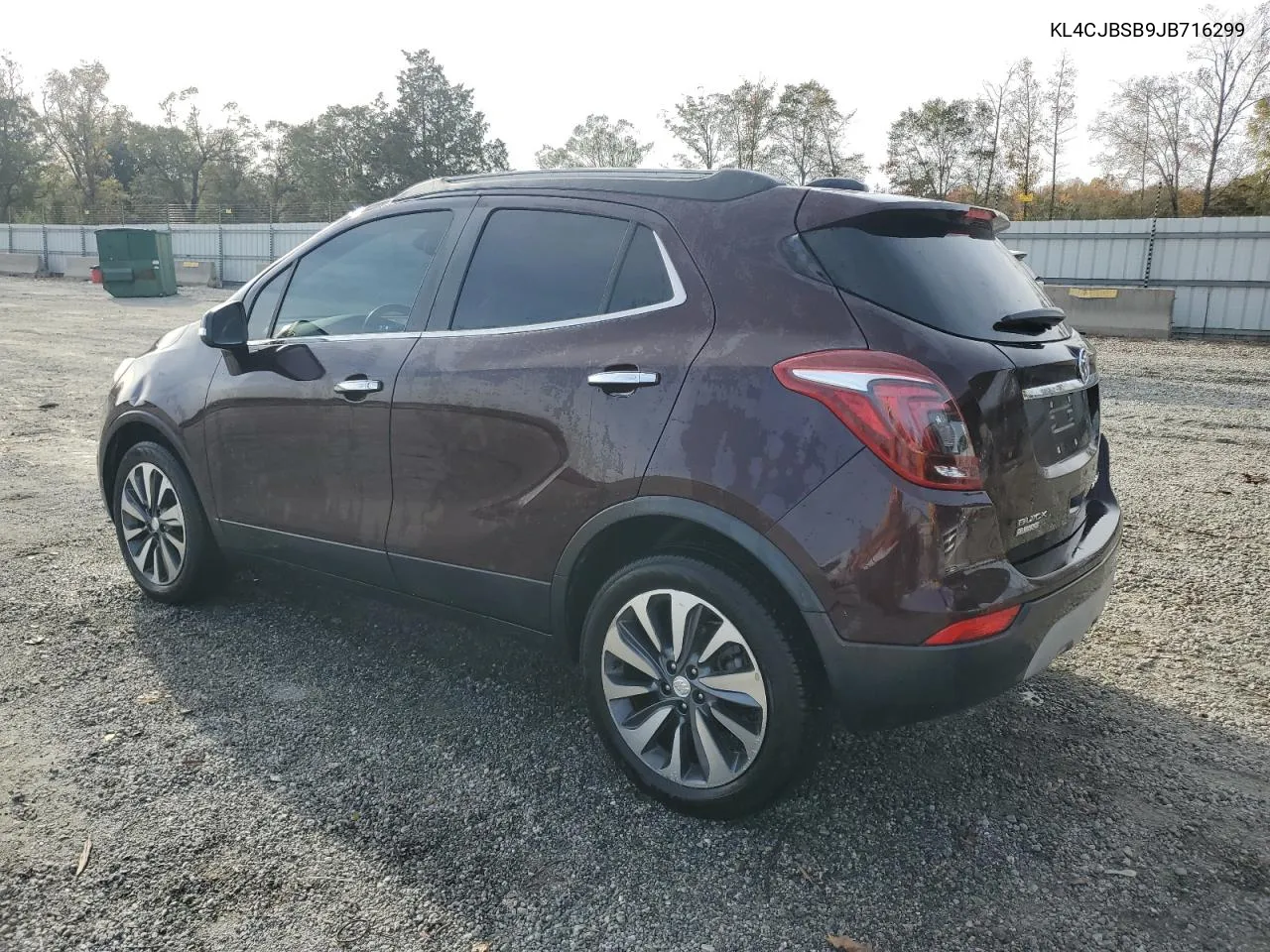 2018 Buick Encore Preferred Ii VIN: KL4CJBSB9JB716299 Lot: 78733424