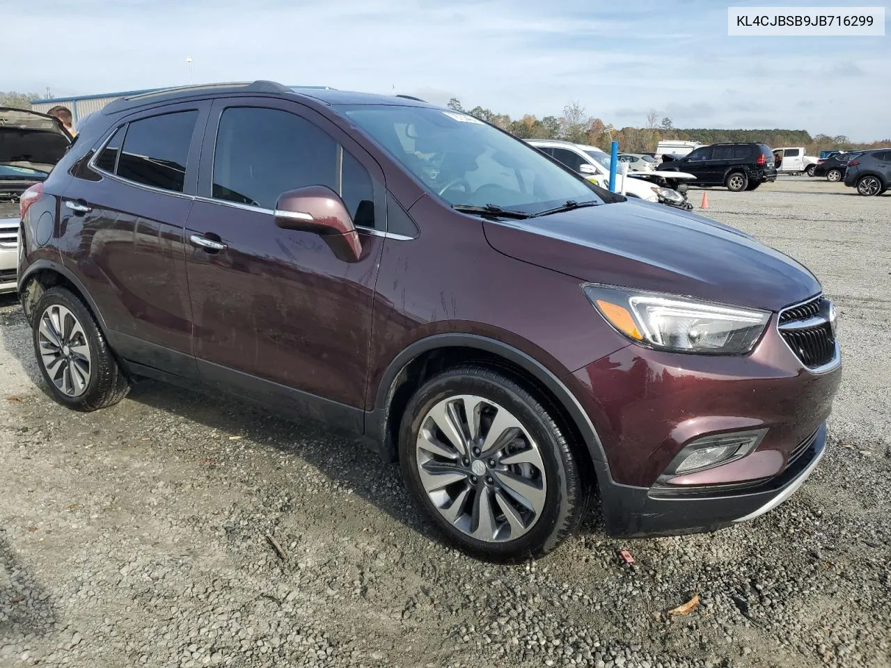 2018 Buick Encore Preferred Ii VIN: KL4CJBSB9JB716299 Lot: 78733424