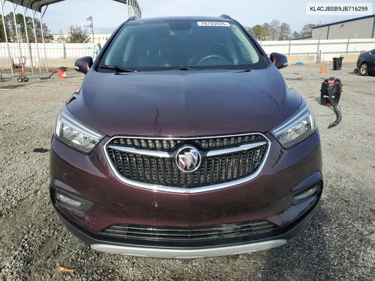 2018 Buick Encore Preferred Ii VIN: KL4CJBSB9JB716299 Lot: 78733424