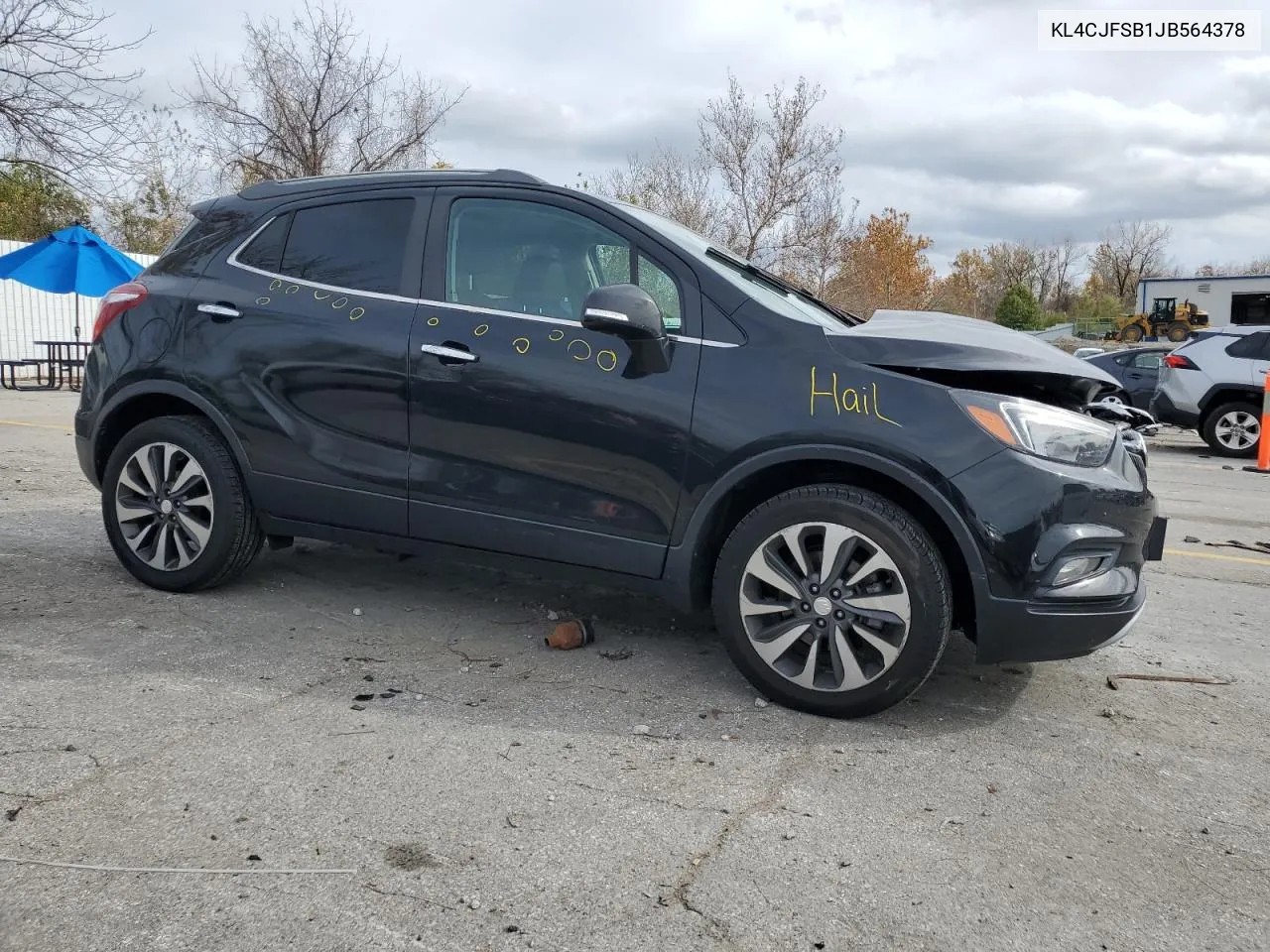 2018 Buick Encore Preferred Ii VIN: KL4CJFSB1JB564378 Lot: 78937484