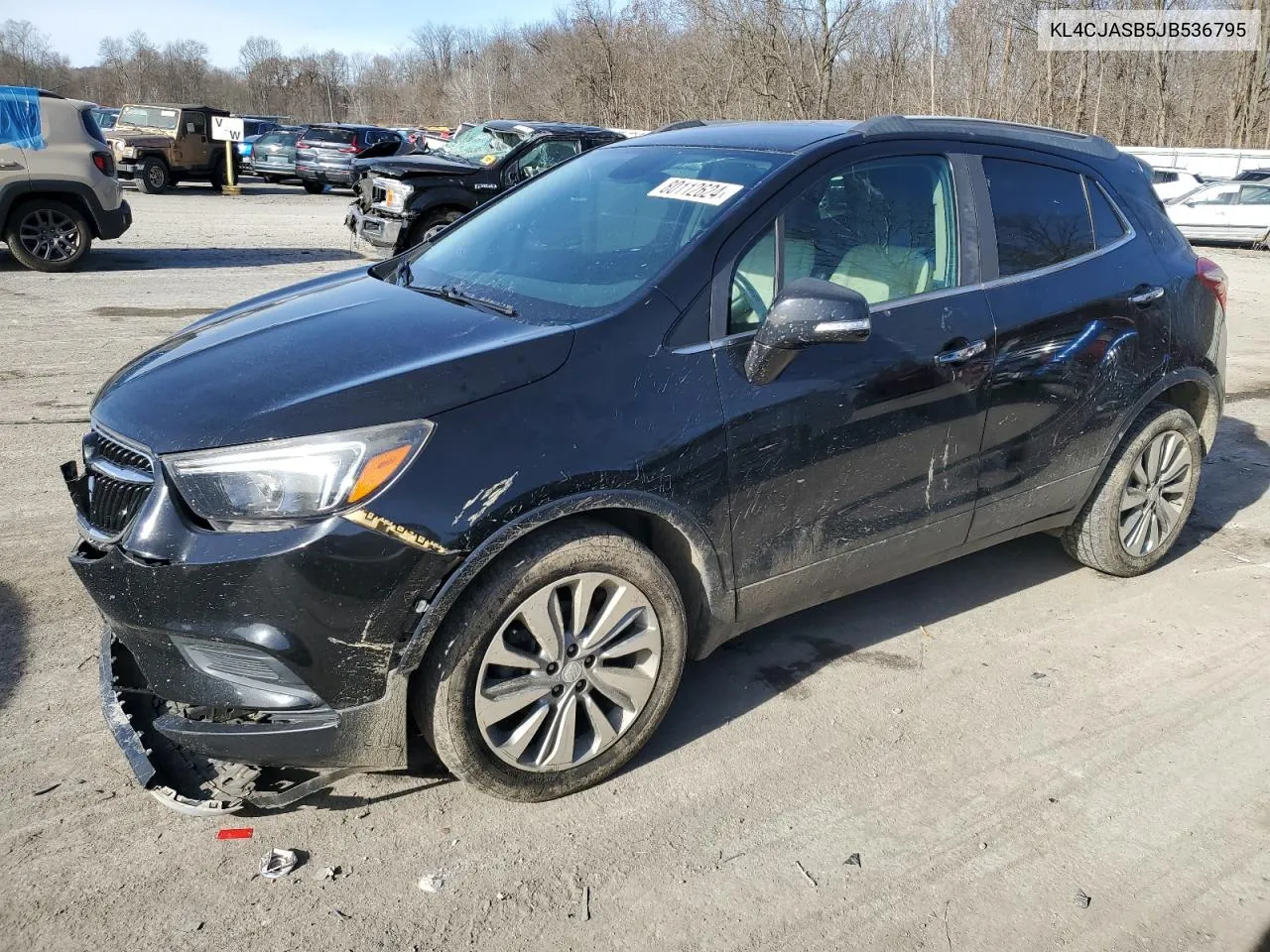 2018 Buick Encore Preferred VIN: KL4CJASB5JB536795 Lot: 80112624