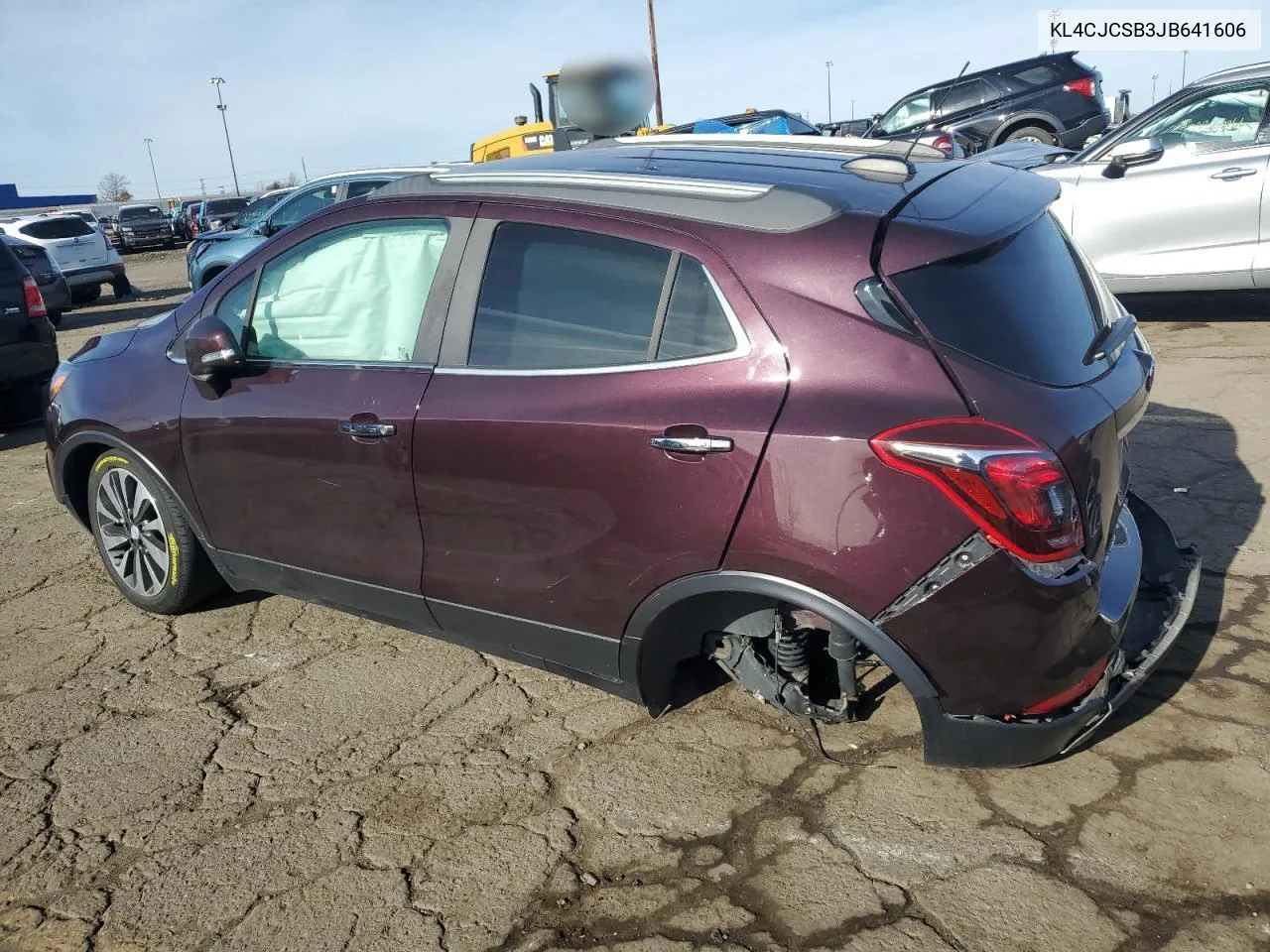 2018 Buick Encore Essence VIN: KL4CJCSB3JB641606 Lot: 80170254