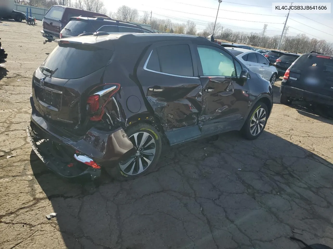 2018 Buick Encore Essence VIN: KL4CJCSB3JB641606 Lot: 80170254