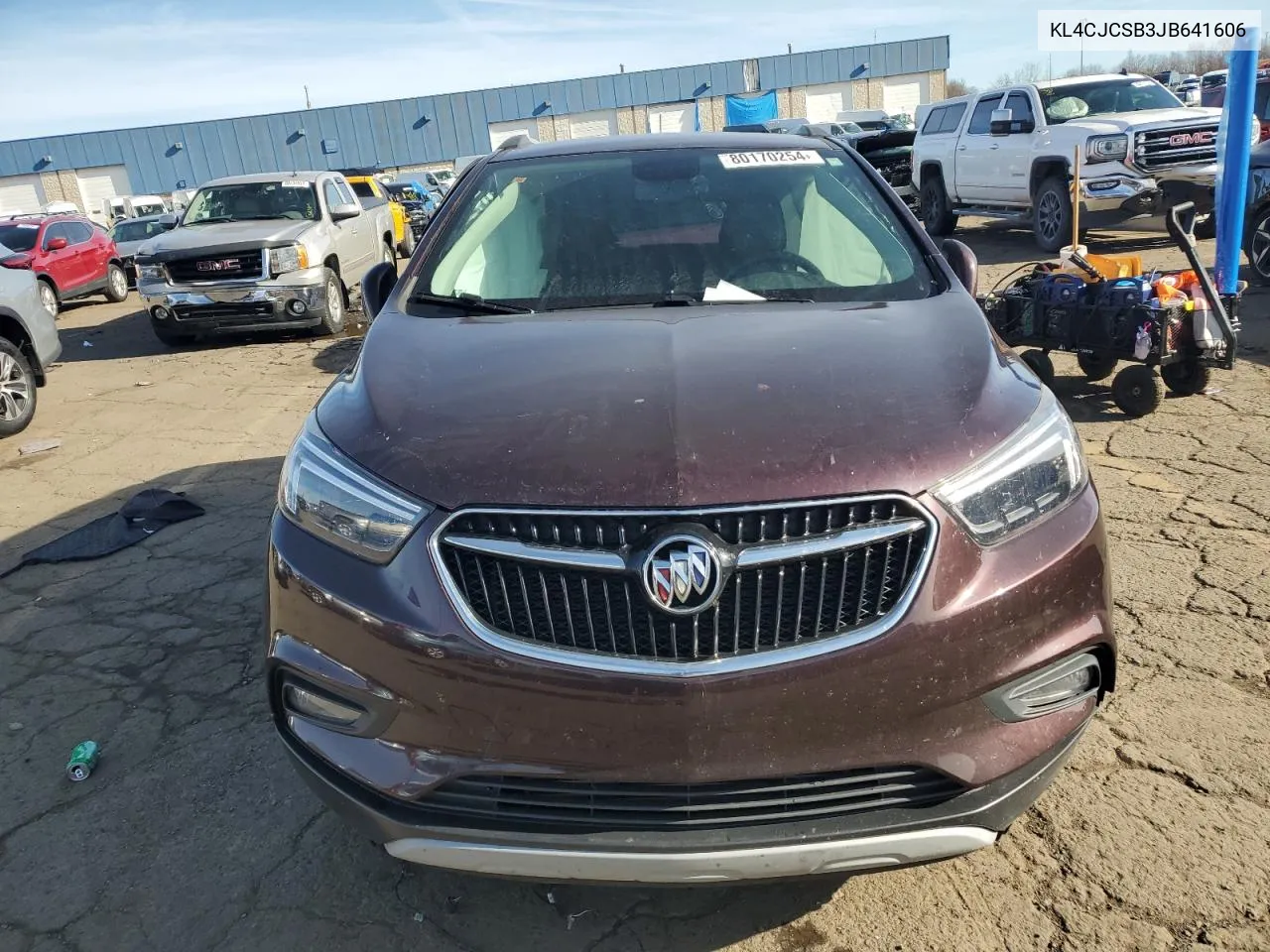 2018 Buick Encore Essence VIN: KL4CJCSB3JB641606 Lot: 80170254