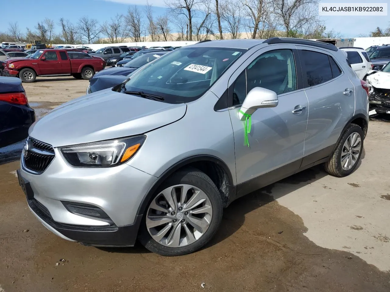 2019 Buick Encore Preferred VIN: KL4CJASB1KB922082 Lot: 47041544