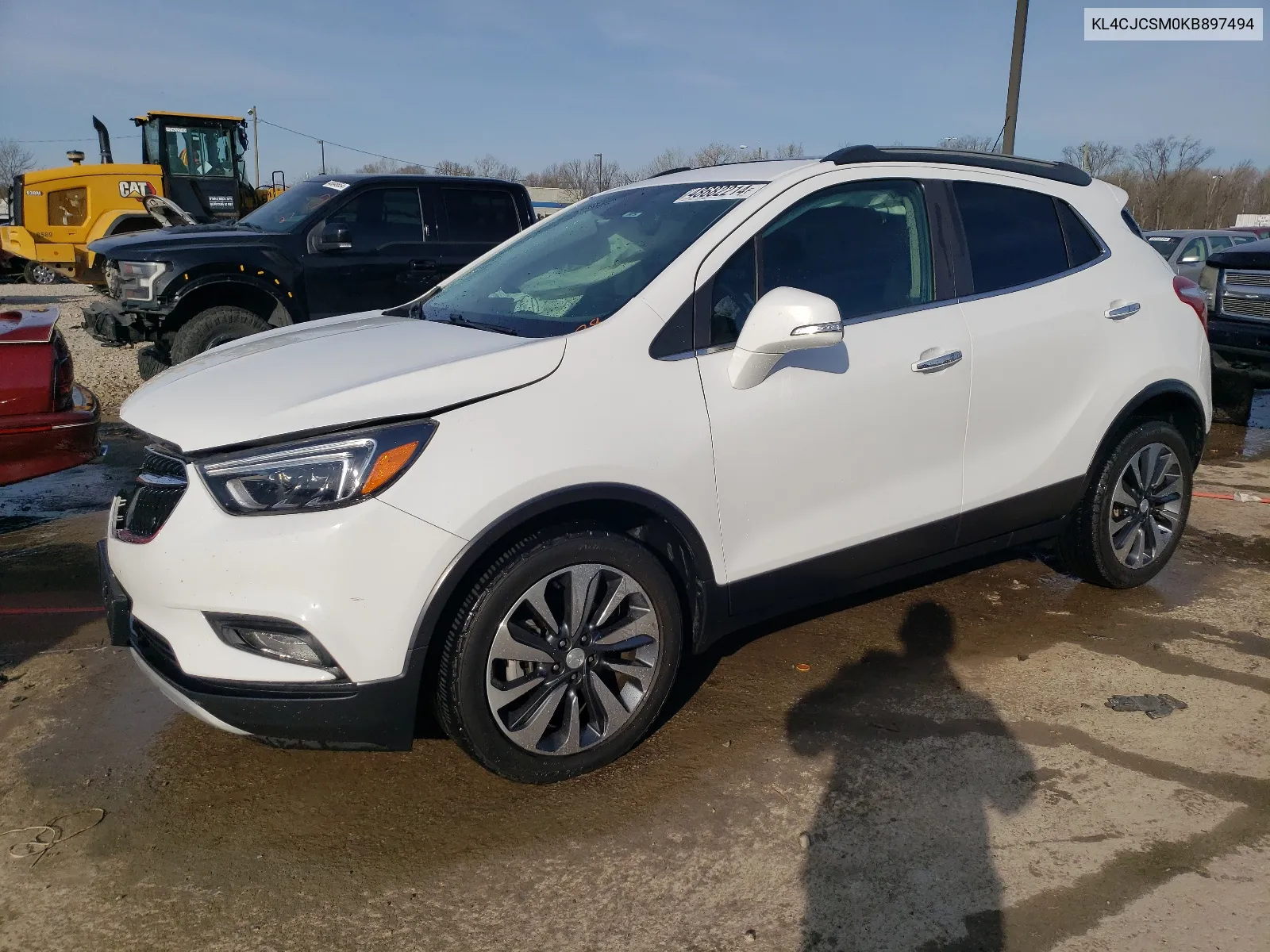 2019 Buick Encore Essence VIN: KL4CJCSM0KB897494 Lot: 48682214