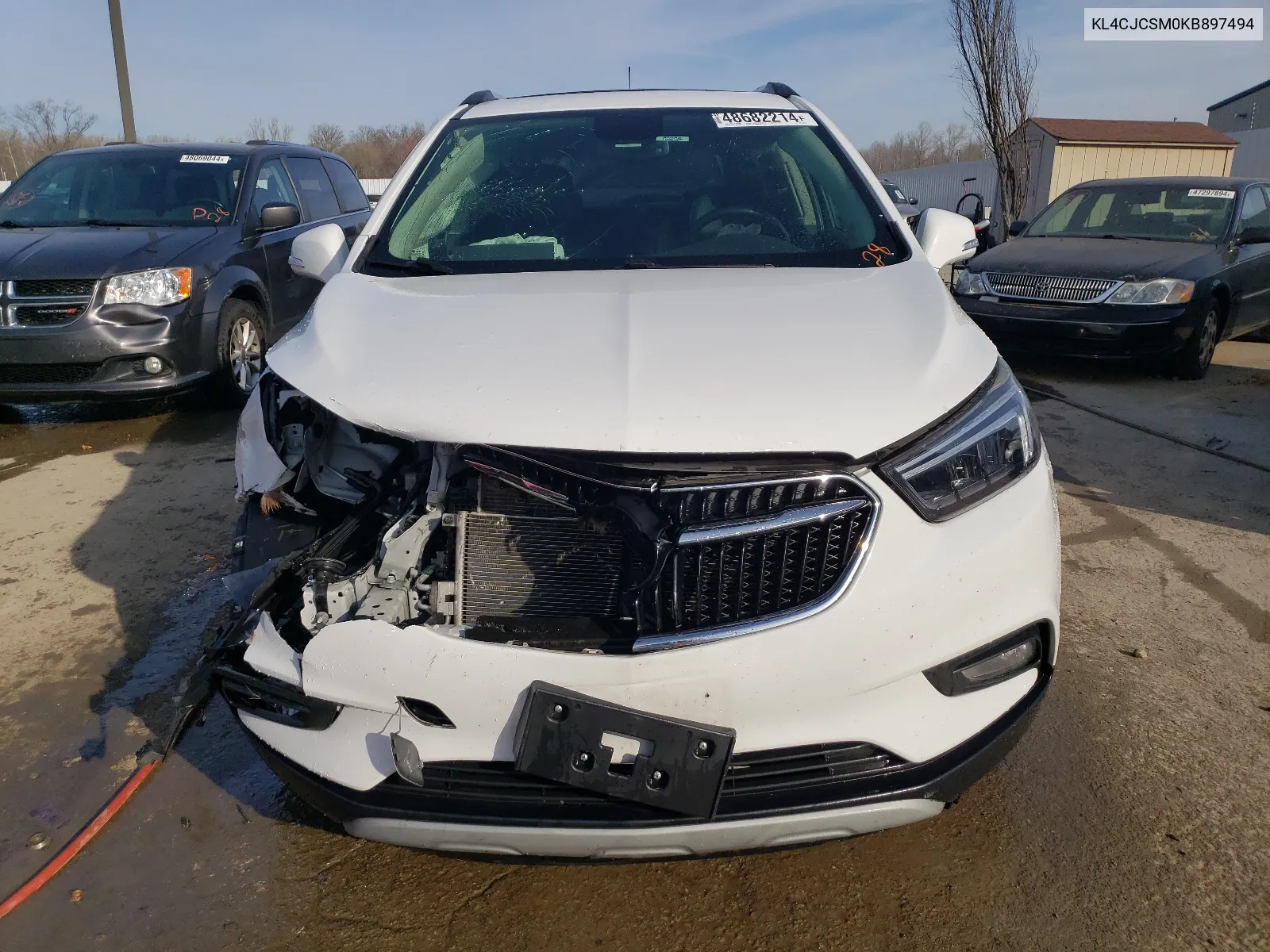 2019 Buick Encore Essence VIN: KL4CJCSM0KB897494 Lot: 48682214