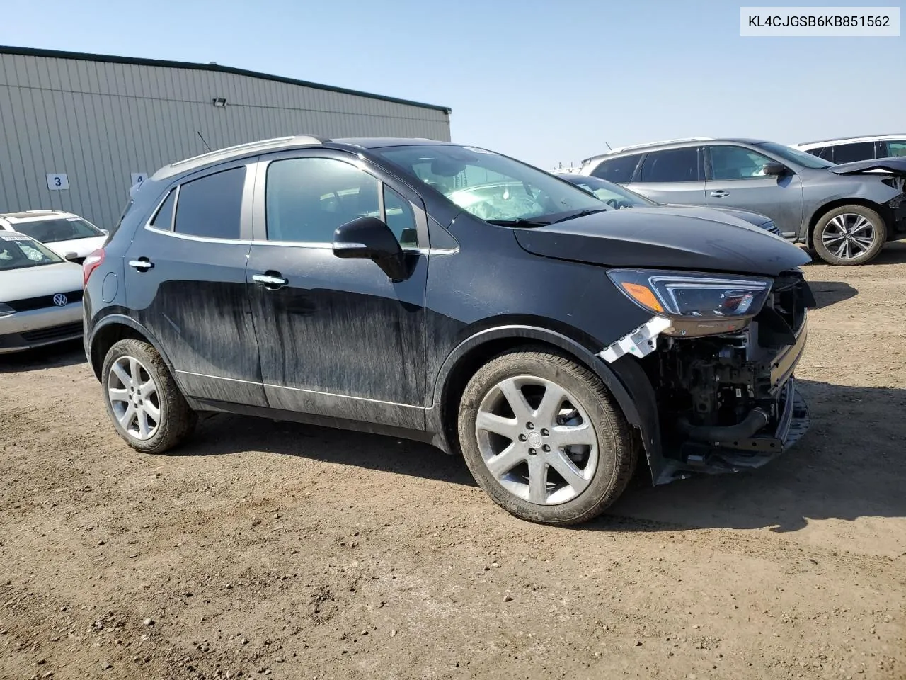 2019 Buick Encore Essence VIN: KL4CJGSB6KB851562 Lot: 50668453