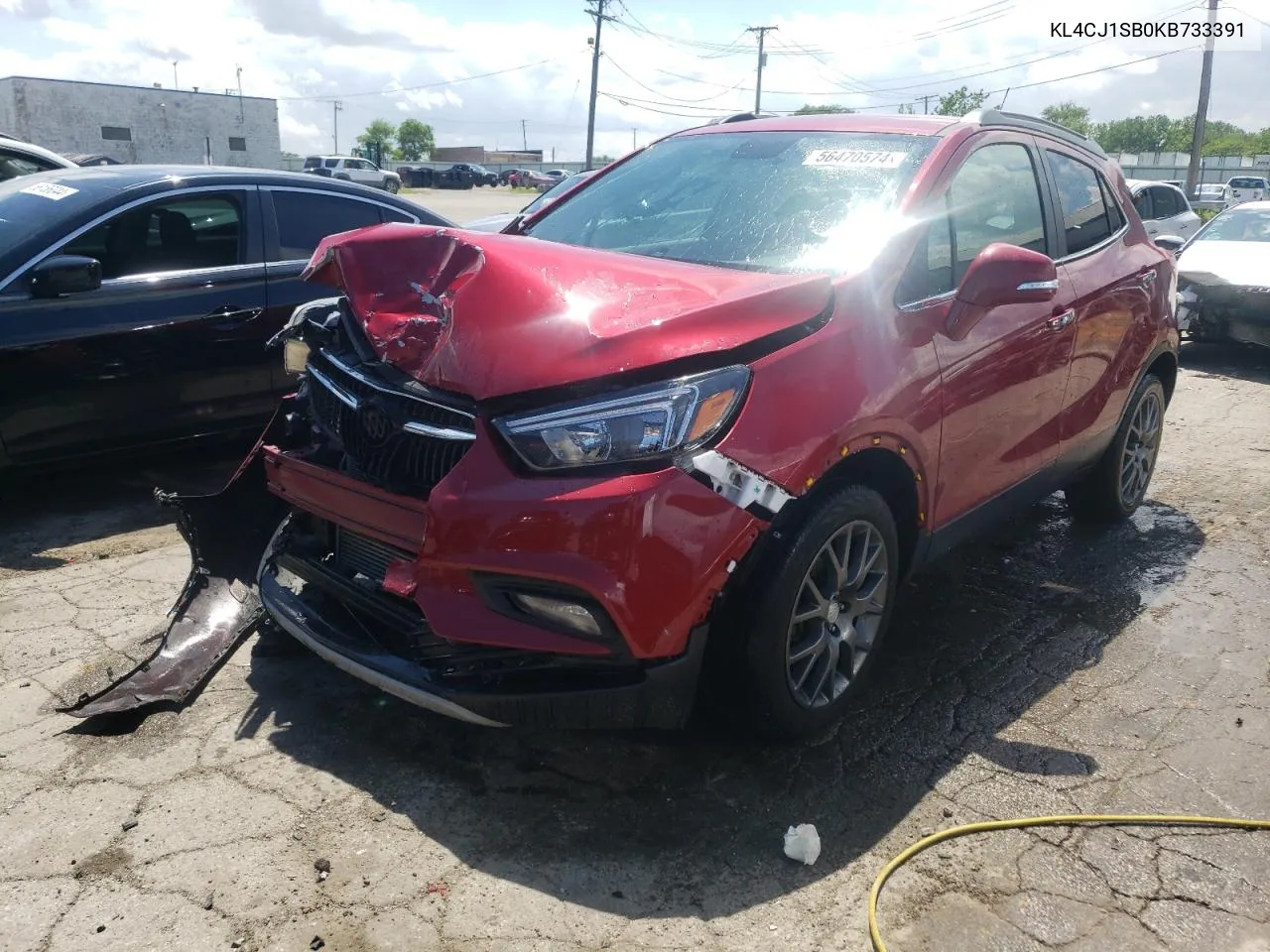 KL4CJ1SB0KB733391 2019 Buick Encore Sport Touring