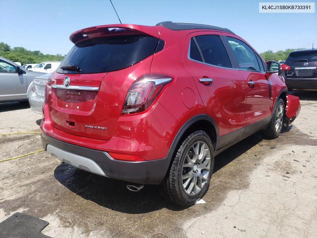 2019 Buick Encore Sport Touring VIN: KL4CJ1SB0KB733391 Lot: 56470574