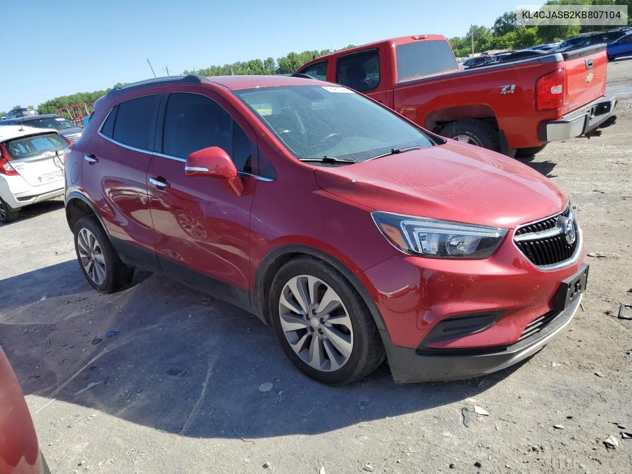 2019 Buick Encore Preferred VIN: KL4CJASB2KB807104 Lot: 56483324