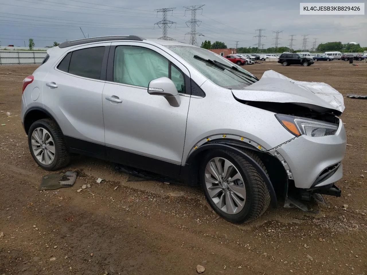 2019 Buick Encore Preferred VIN: KL4CJESB3KB829426 Lot: 56644444