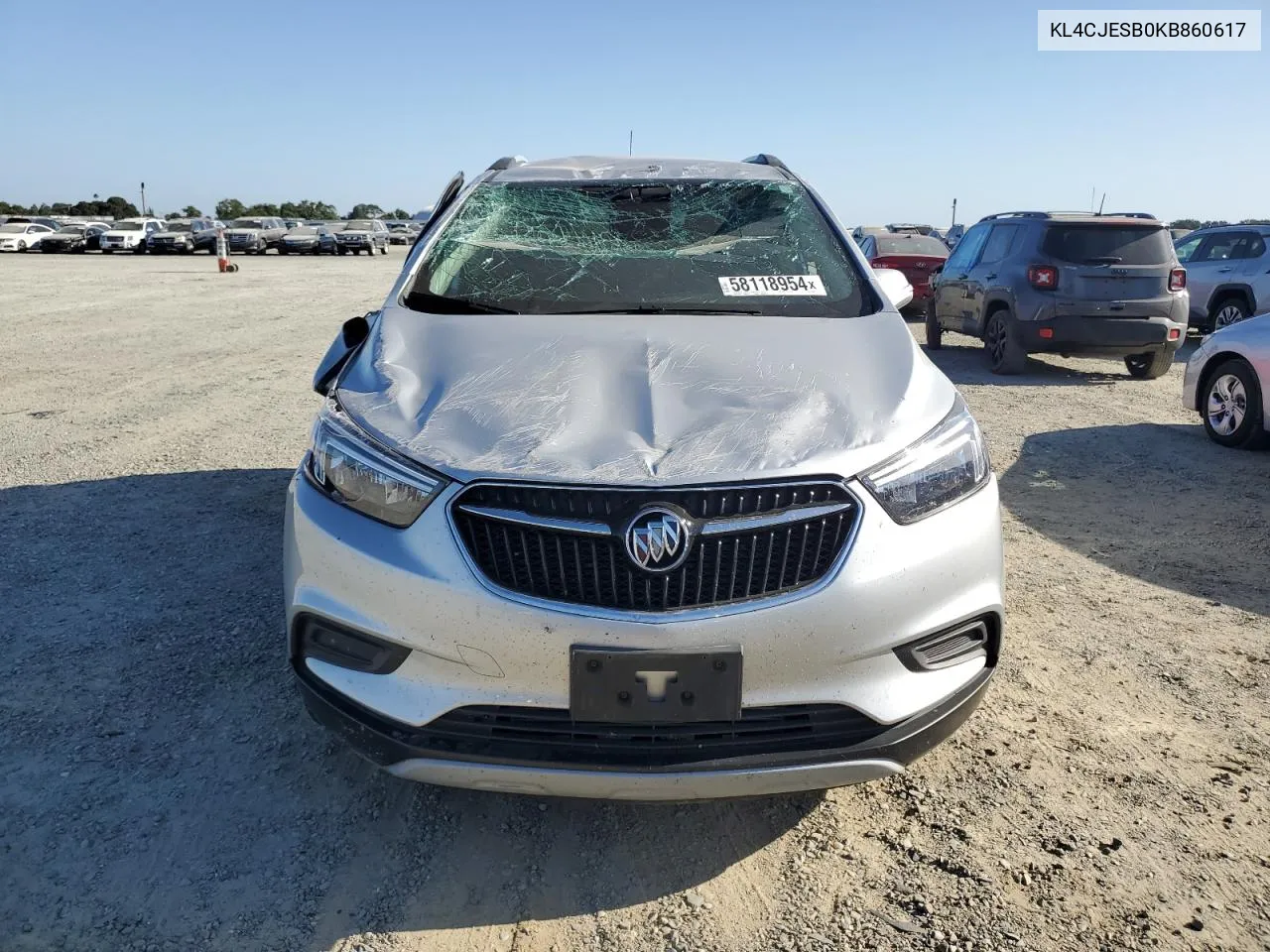 2019 Buick Encore Preferred VIN: KL4CJESB0KB860617 Lot: 58118954