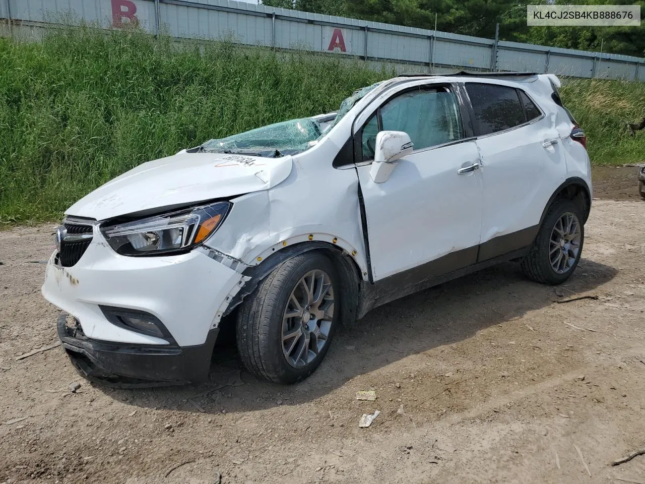 2019 Buick Encore Sport Touring VIN: KL4CJ2SB4KB888676 Lot: 59261634