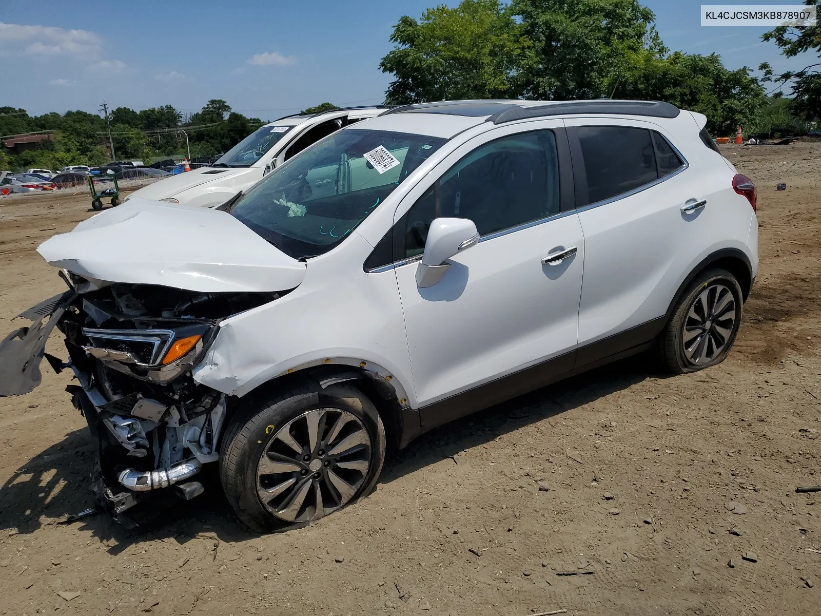 2019 Buick Encore Essence VIN: KL4CJCSM3KB878907 Lot: 60066874