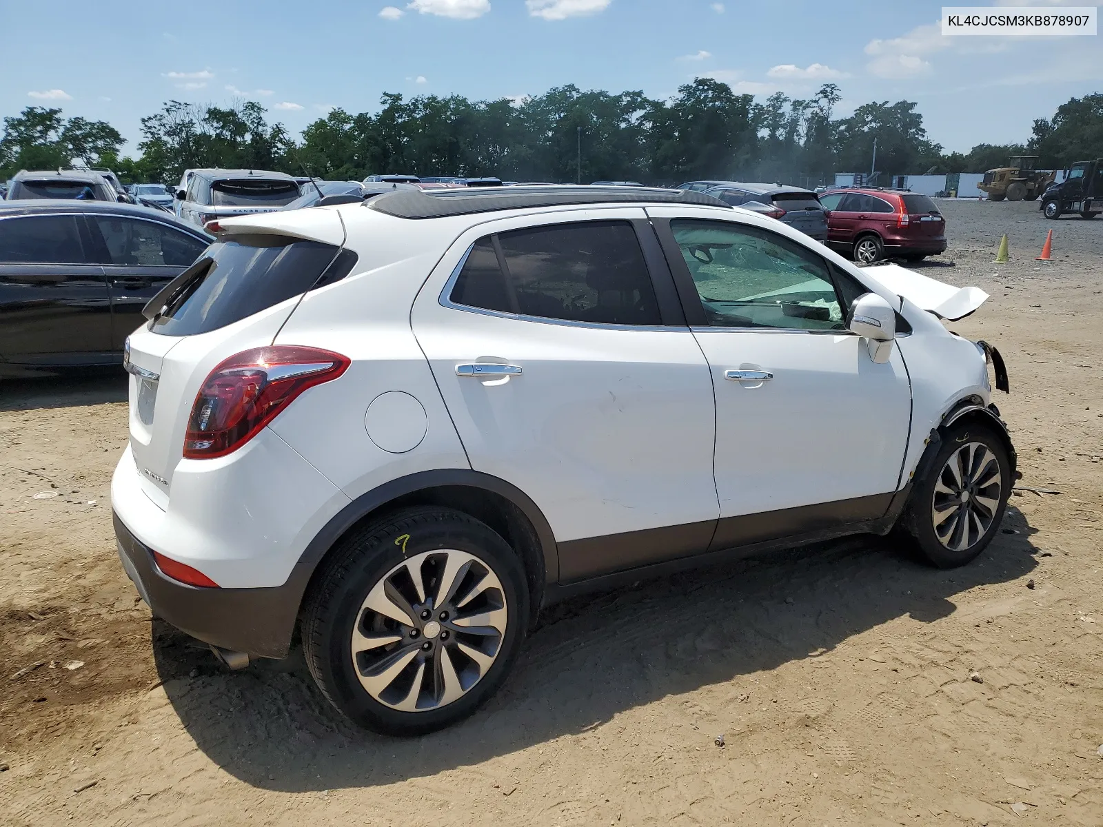 2019 Buick Encore Essence VIN: KL4CJCSM3KB878907 Lot: 60066874