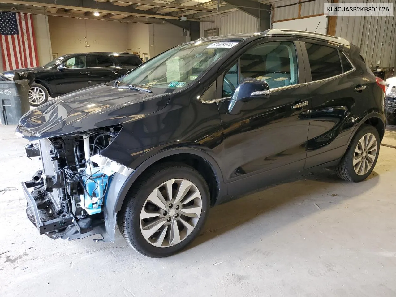 2019 Buick Encore Preferred VIN: KL4CJASB2KB801626 Lot: 62006094