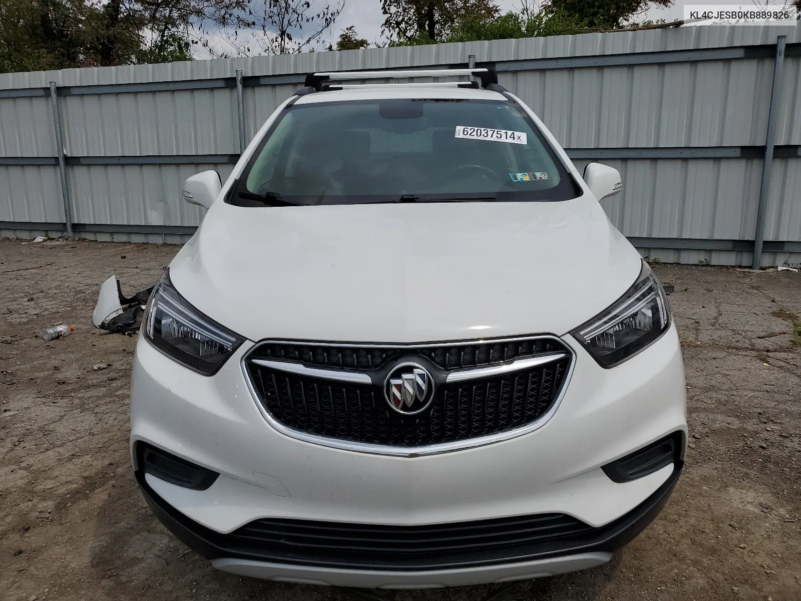 2019 Buick Encore Preferred VIN: KL4CJESB0KB889826 Lot: 62037514