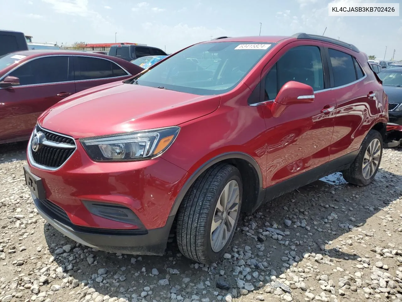 2019 Buick Encore Preferred VIN: KL4CJASB3KB702426 Lot: 63415824