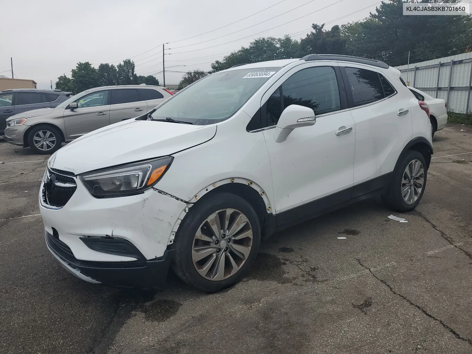 KL4CJASB3KB701650 2019 Buick Encore Preferred