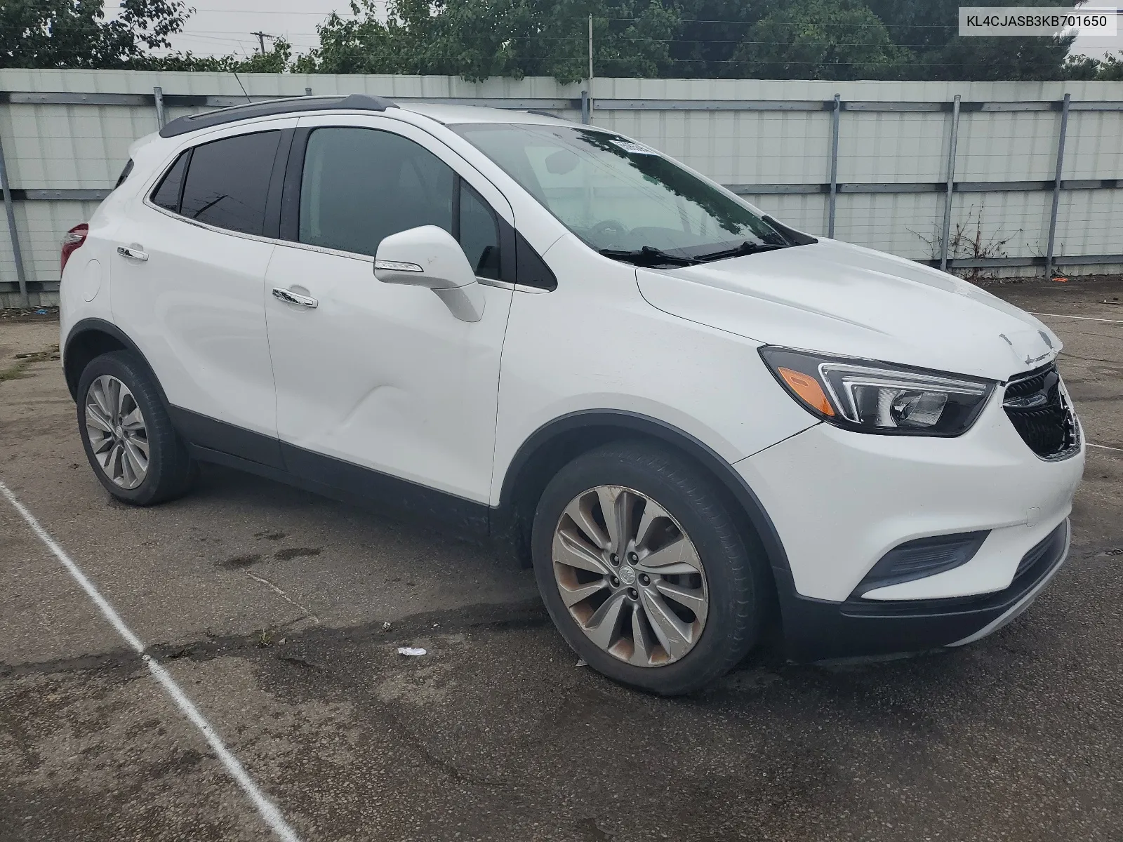 2019 Buick Encore Preferred VIN: KL4CJASB3KB701650 Lot: 65065694