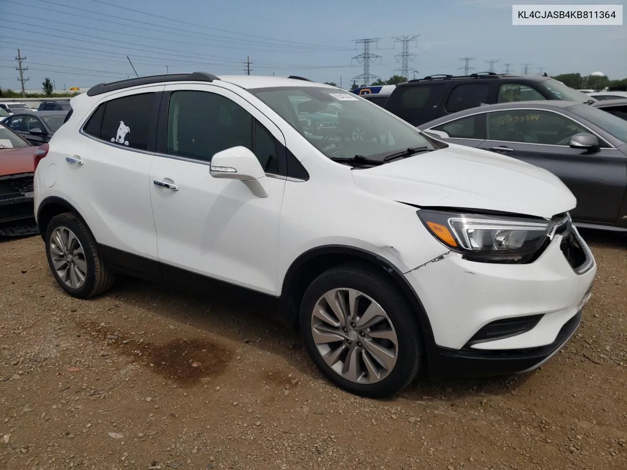 2019 Buick Encore Preferred VIN: KL4CJASB4KB811364 Lot: 65543244