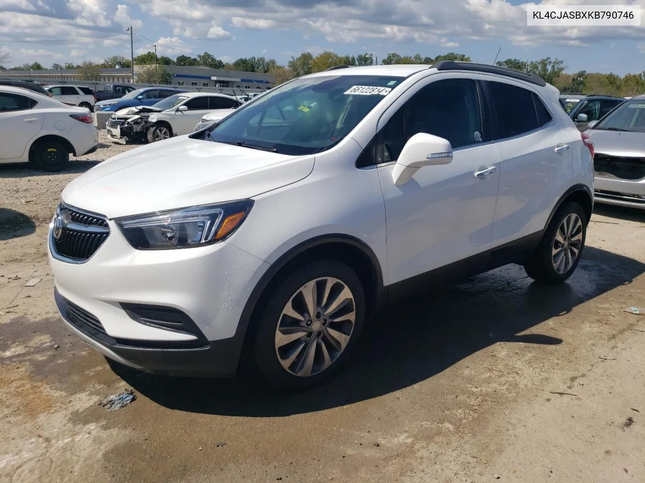 KL4CJASBXKB790746 2019 Buick Encore Preferred