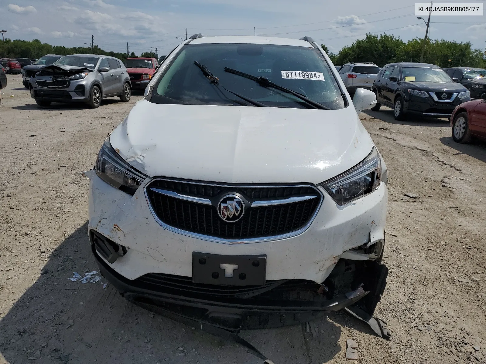 2019 Buick Encore Preferred VIN: KL4CJASB9KB805477 Lot: 67119984