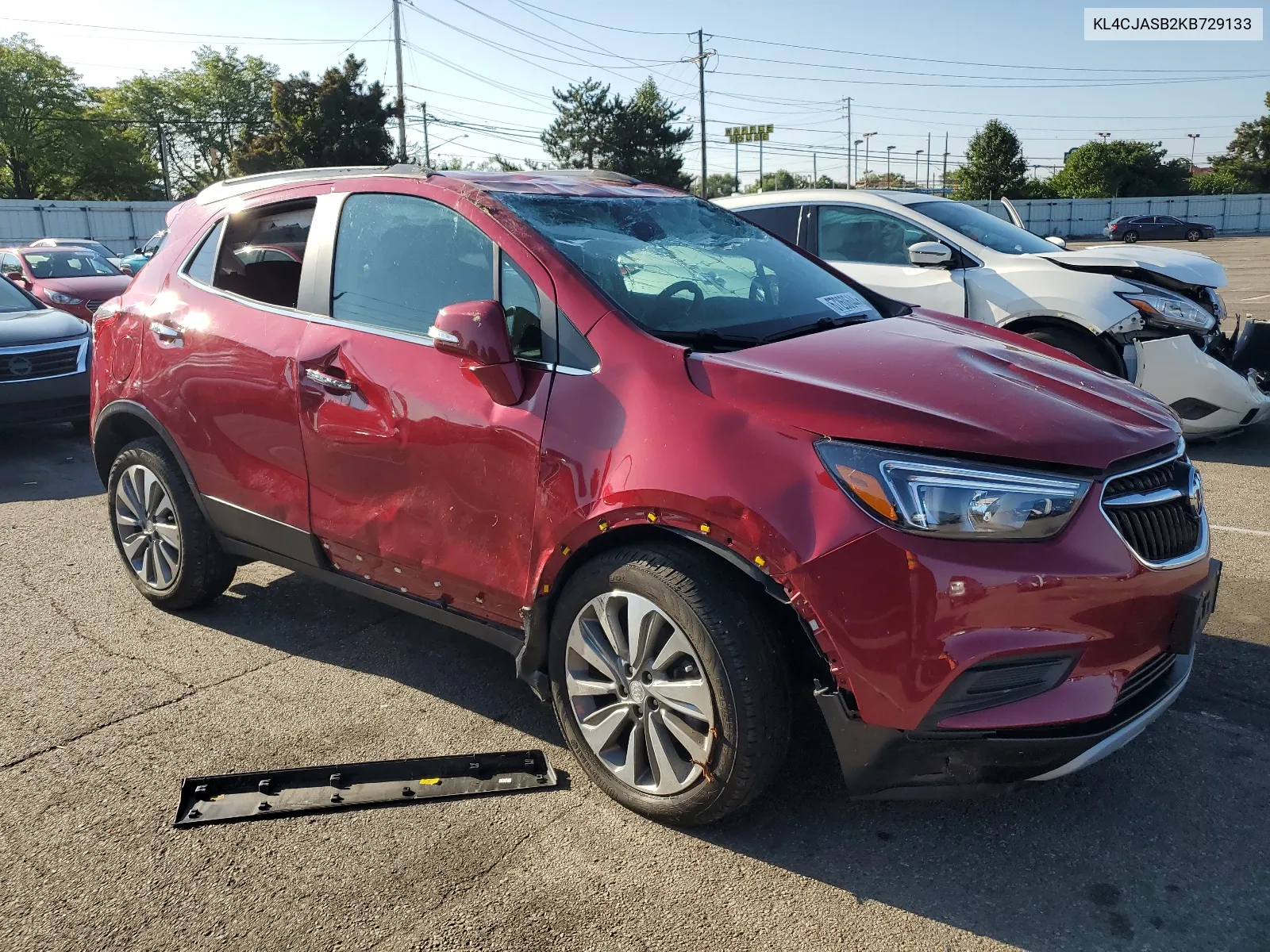 2019 Buick Encore Preferred VIN: KL4CJASB2KB729133 Lot: 67260644