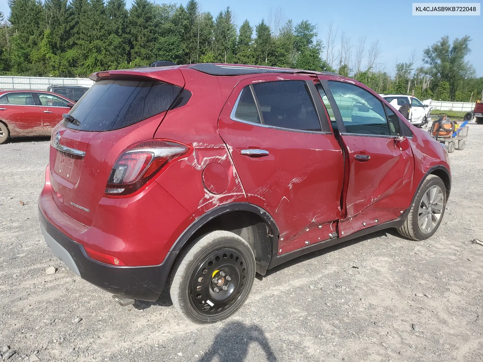 KL4CJASB9KB722048 2019 Buick Encore Preferred