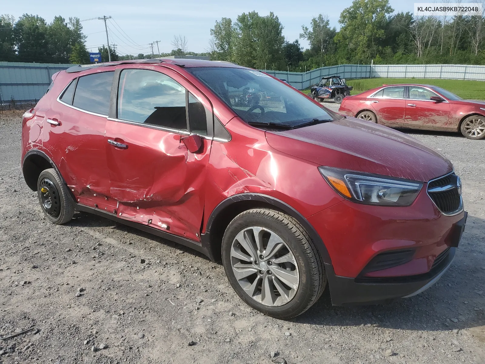 2019 Buick Encore Preferred VIN: KL4CJASB9KB722048 Lot: 67480844