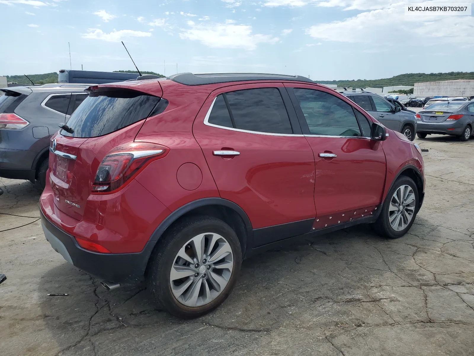 KL4CJASB7KB703207 2019 Buick Encore Preferred