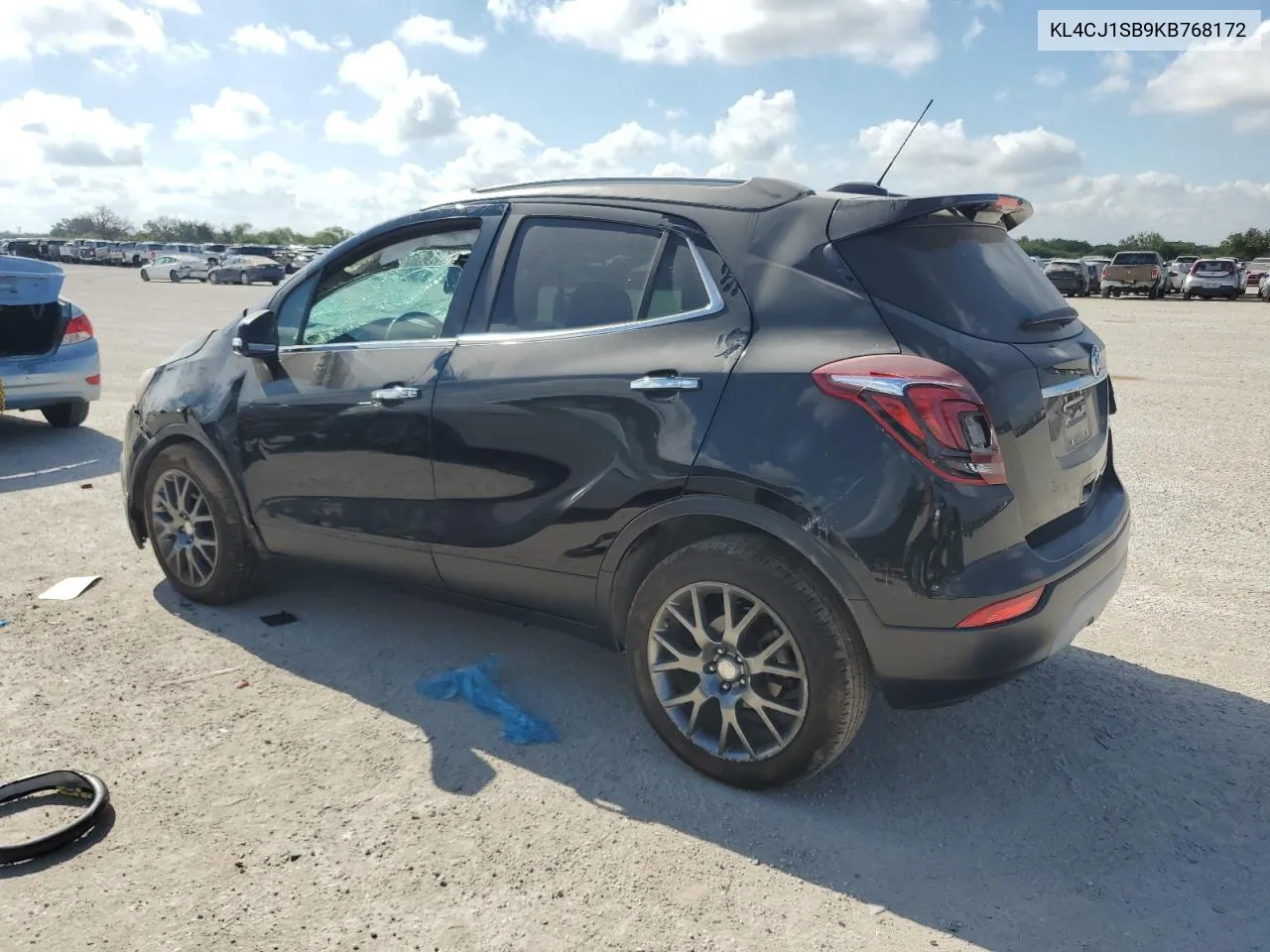 KL4CJ1SB9KB768172 2019 Buick Encore Sport Touring