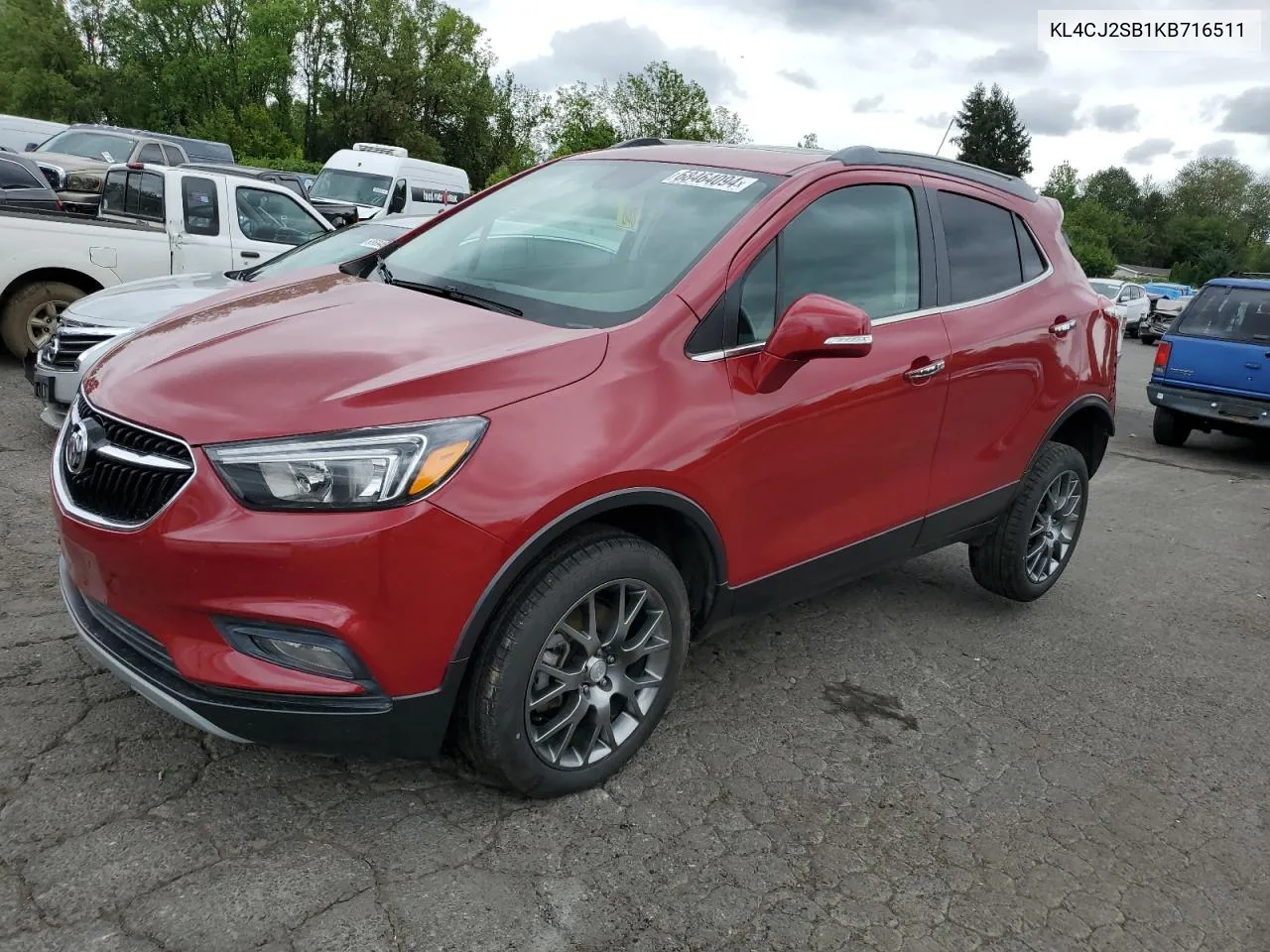 2019 Buick Encore Sport Touring VIN: KL4CJ2SB1KB716511 Lot: 68464094