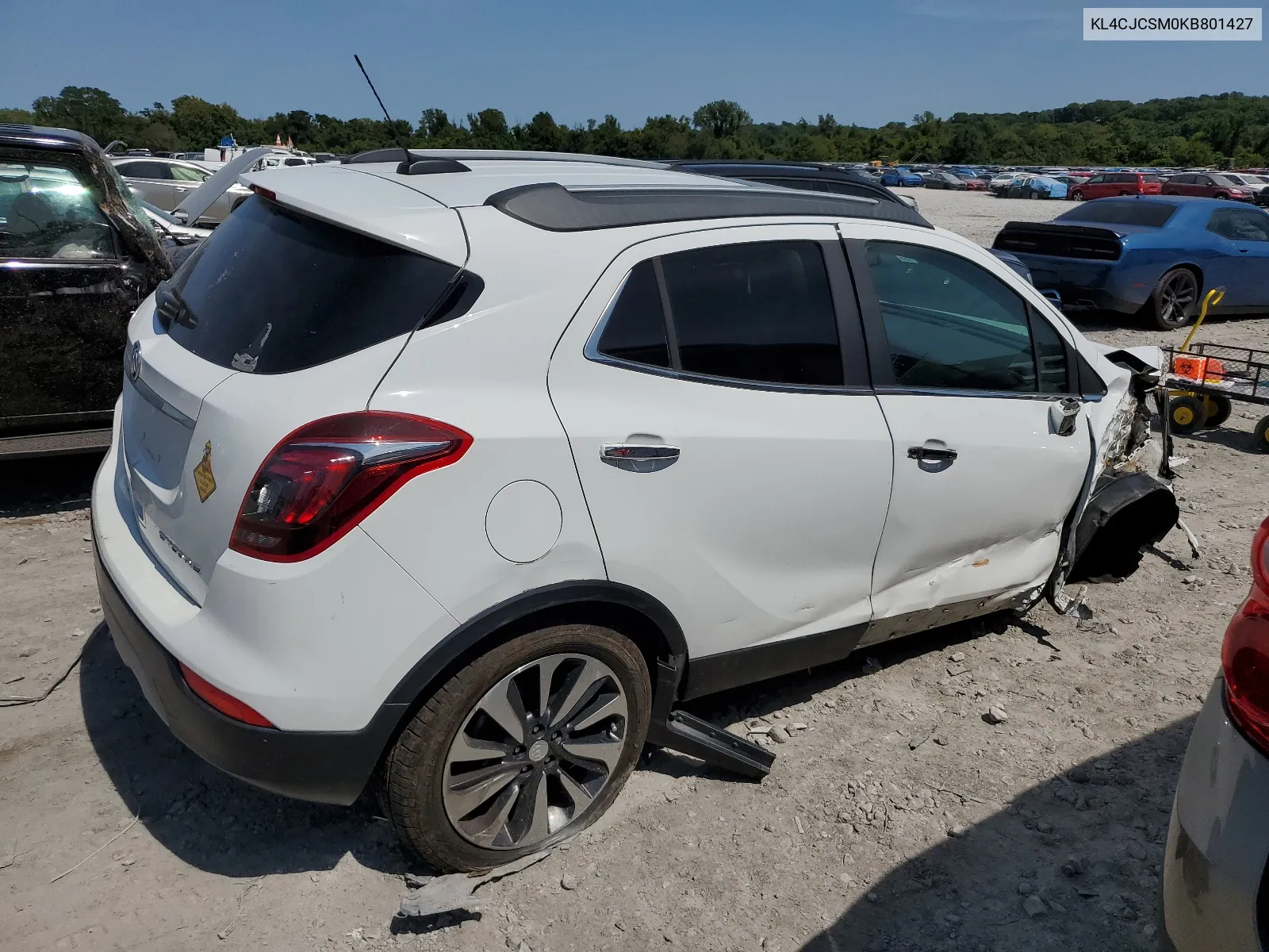 2019 Buick Encore Essence VIN: KL4CJCSM0KB801427 Lot: 68496564