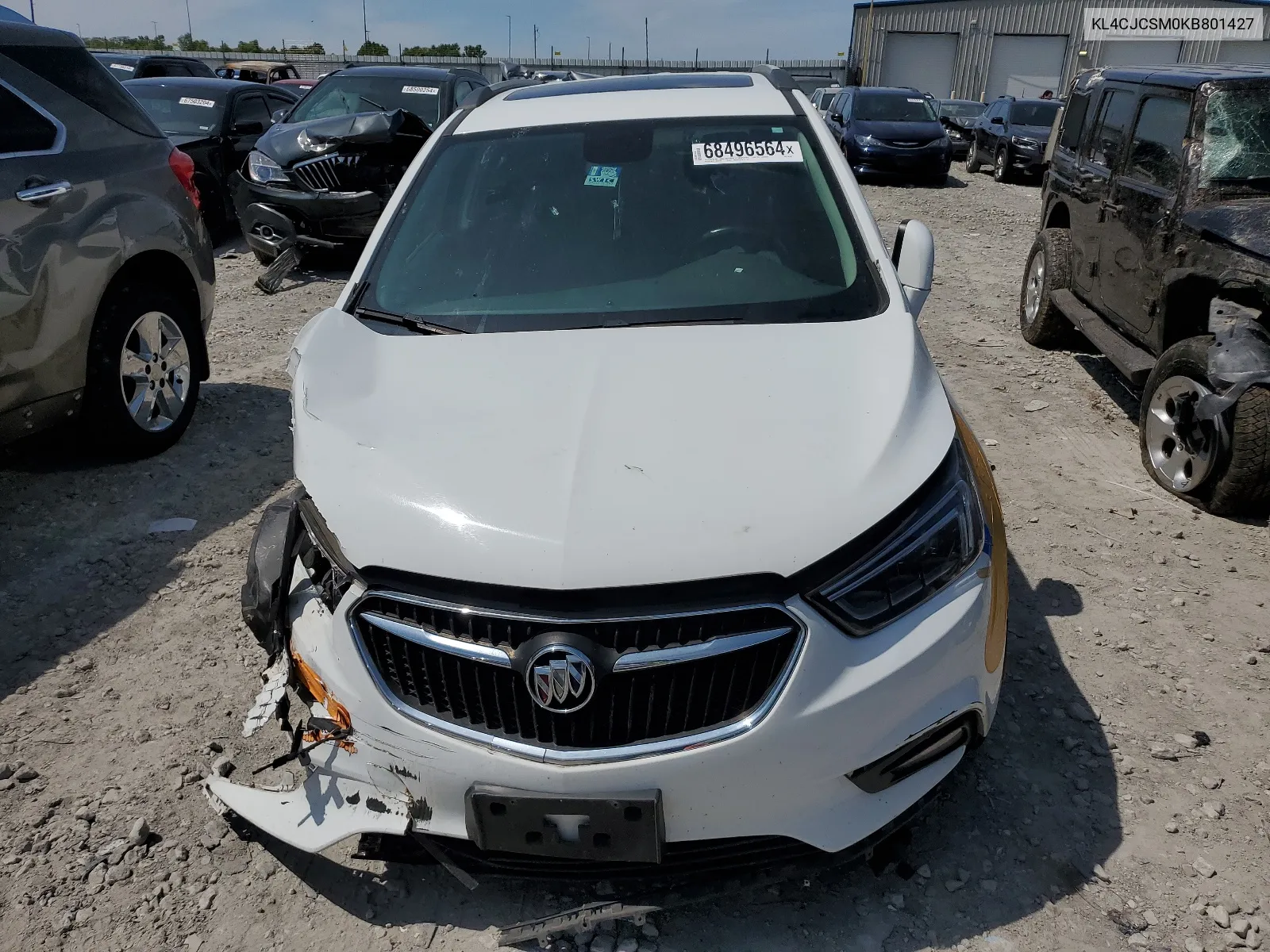 2019 Buick Encore Essence VIN: KL4CJCSM0KB801427 Lot: 68496564