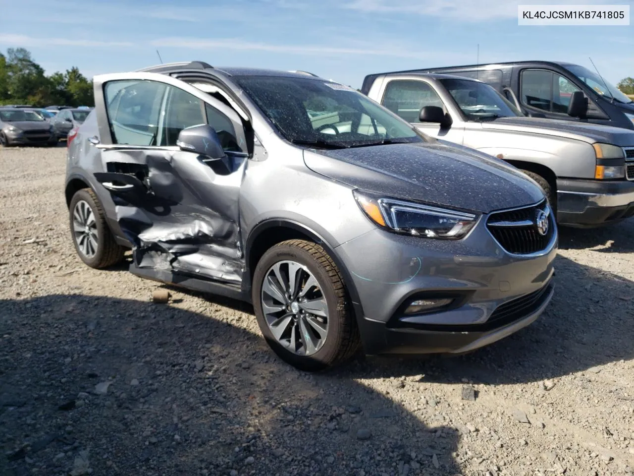 2019 Buick Encore Essence VIN: KL4CJCSM1KB741805 Lot: 69209814