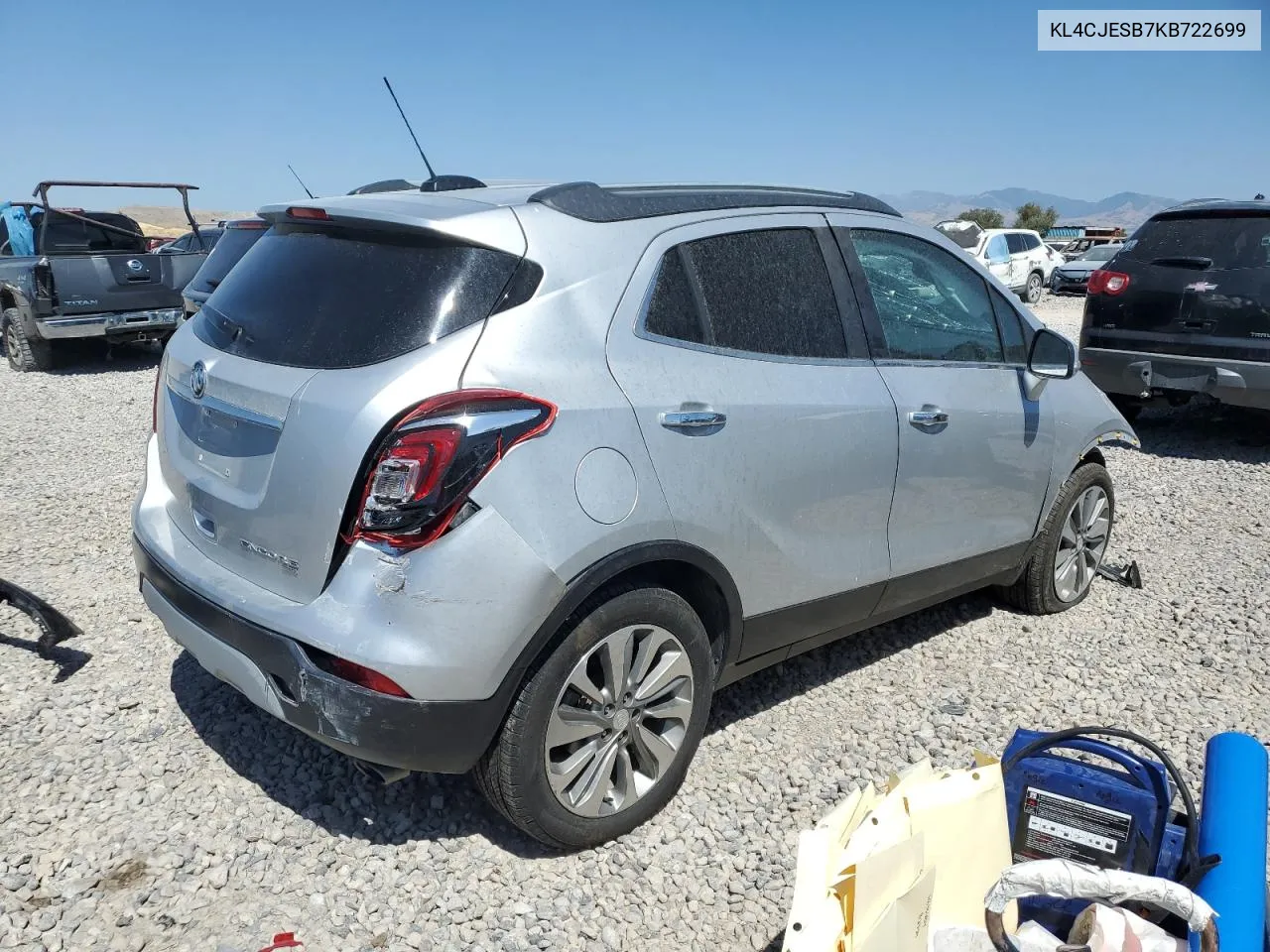 2019 Buick Encore Preferred VIN: KL4CJESB7KB722699 Lot: 69268014