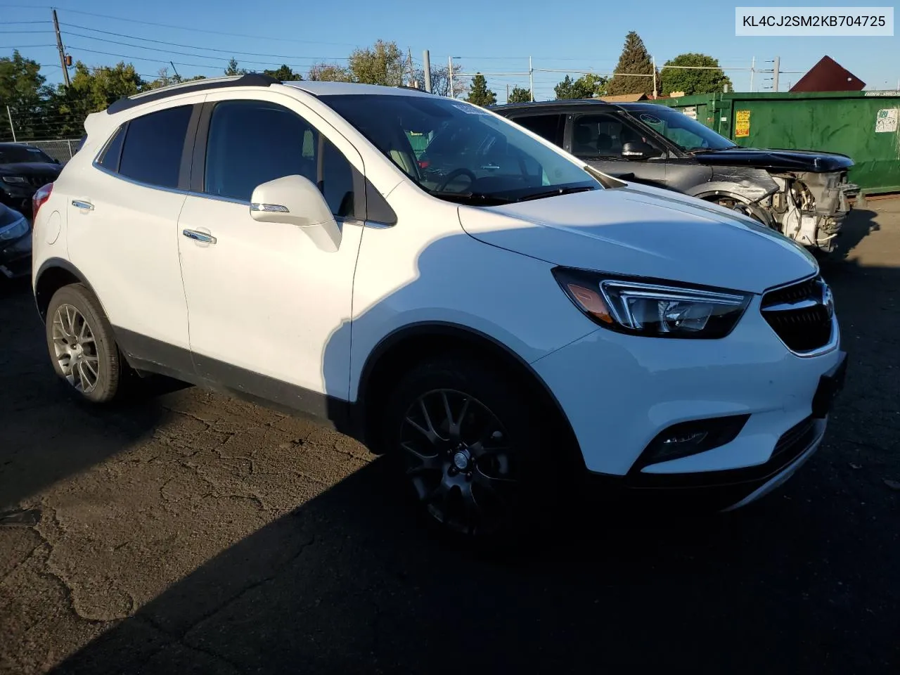 2019 Buick Encore Sport Touring VIN: KL4CJ2SM2KB704725 Lot: 69519664