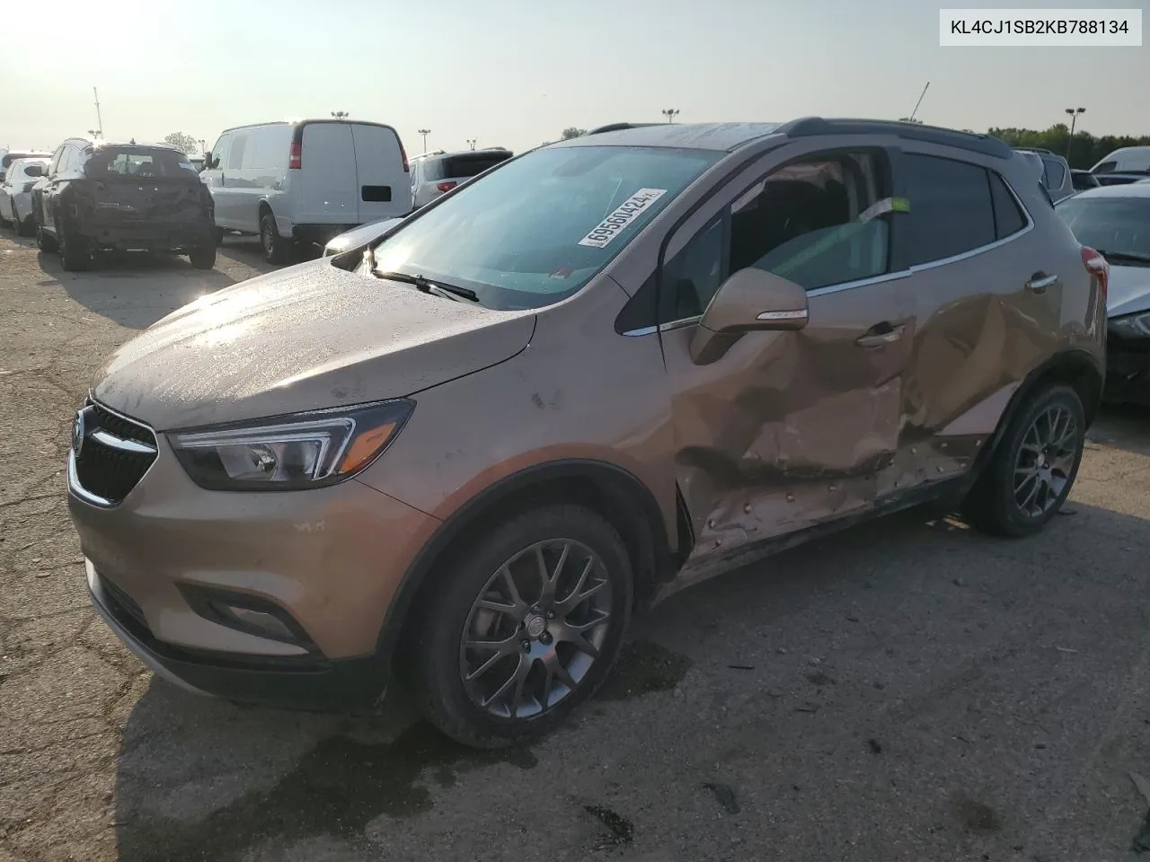 2019 Buick Encore Sport Touring VIN: KL4CJ1SB2KB788134 Lot: 69560424