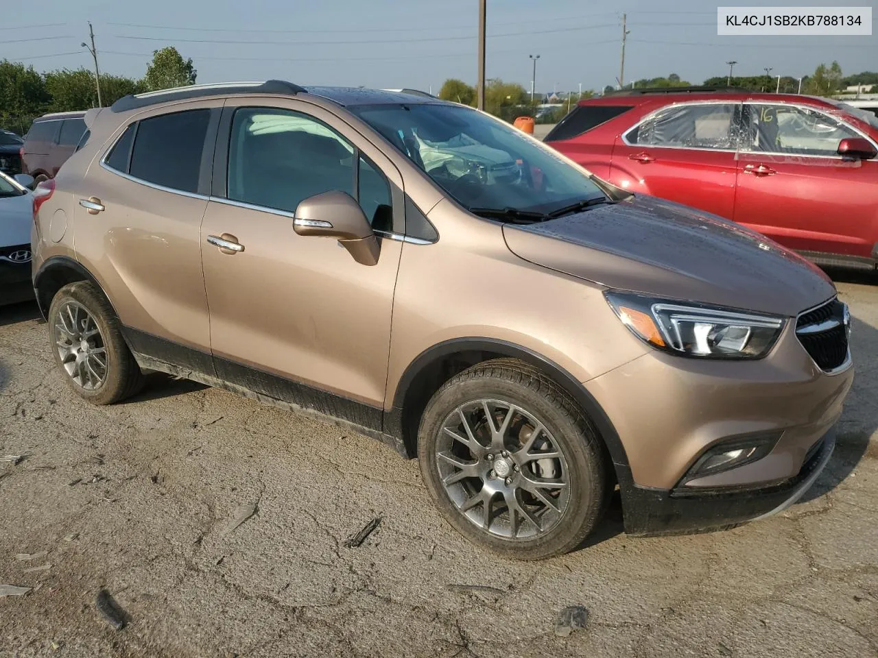 KL4CJ1SB2KB788134 2019 Buick Encore Sport Touring