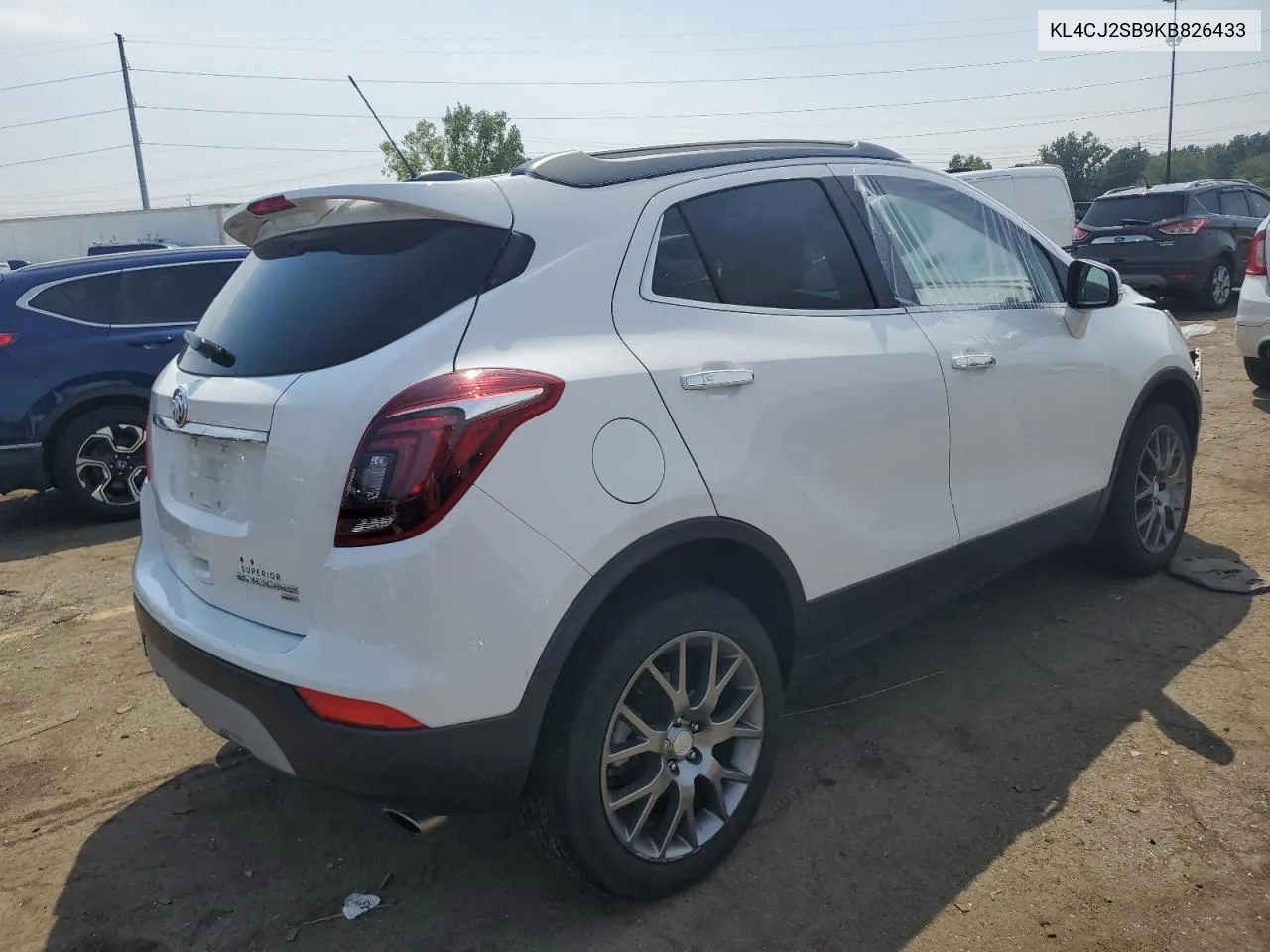 2019 Buick Encore Sport Touring VIN: KL4CJ2SB9KB826433 Lot: 69583124