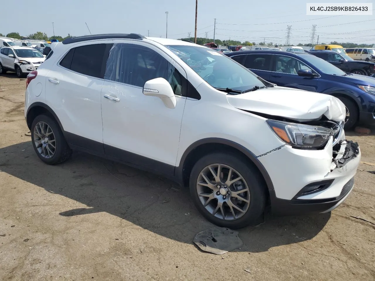 2019 Buick Encore Sport Touring VIN: KL4CJ2SB9KB826433 Lot: 69583124