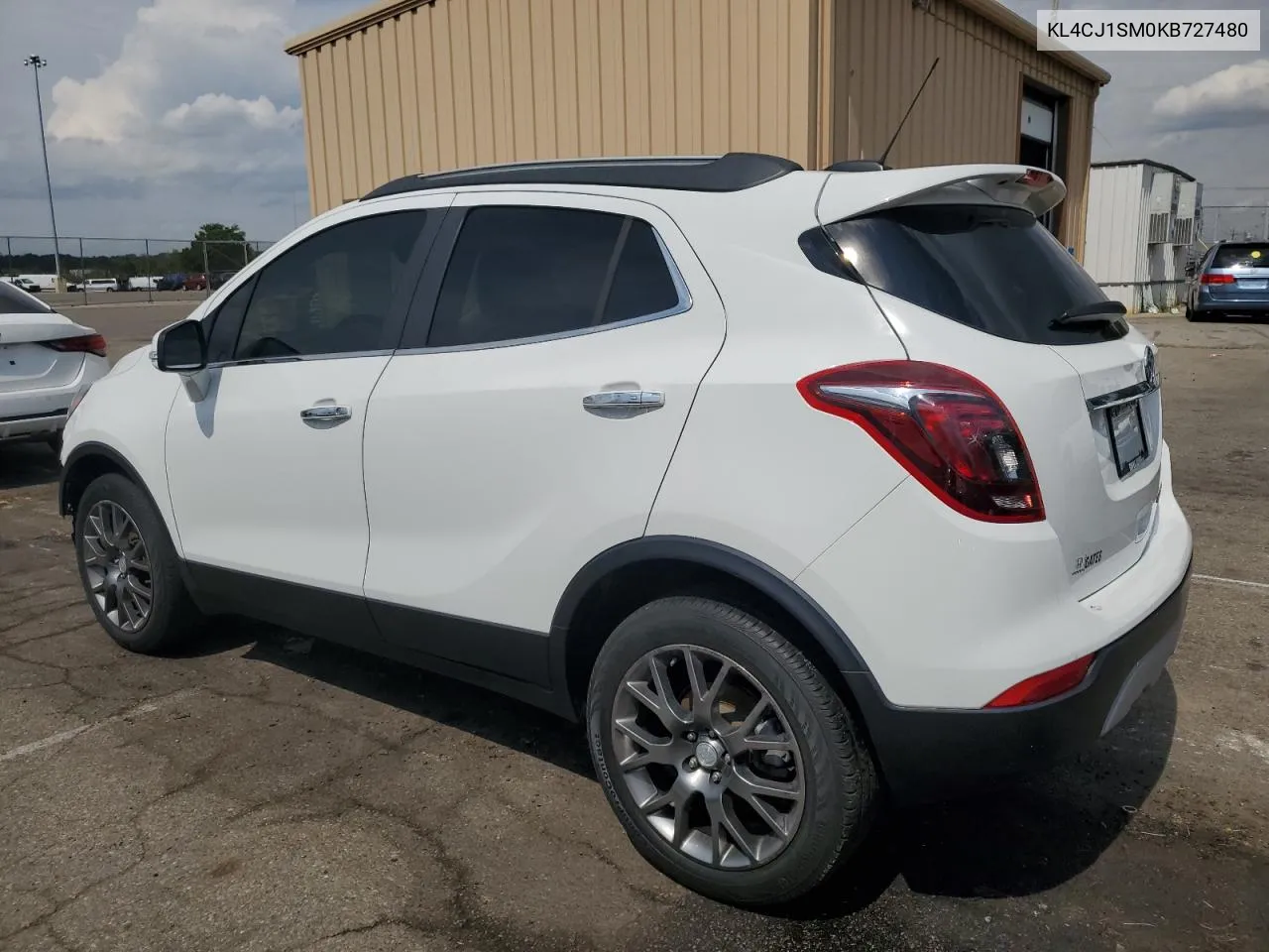 KL4CJ1SM0KB727480 2019 Buick Encore Sport Touring